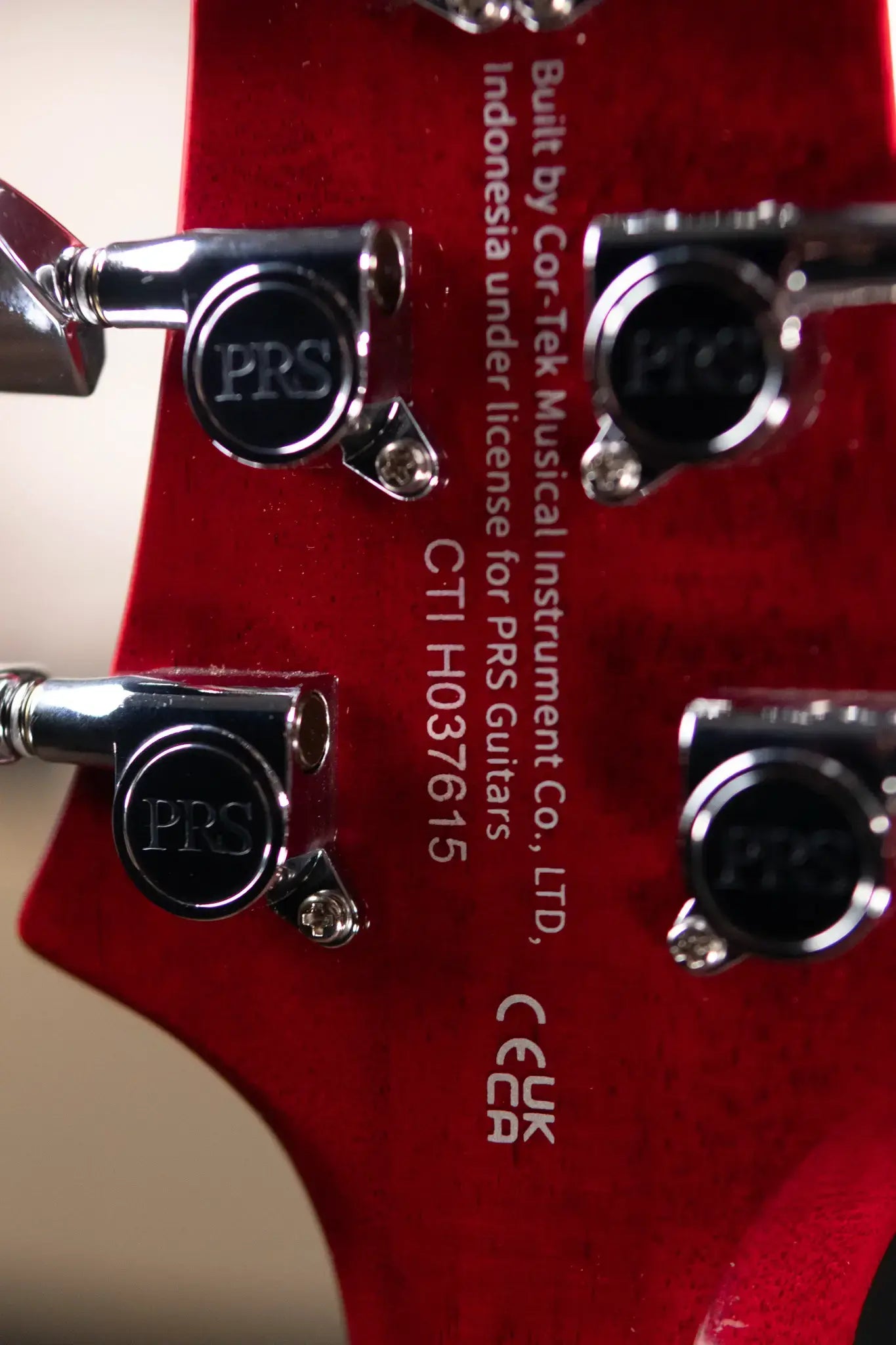 PRS SE David Grissom Standard Electric Guitar - Vintage Cherry with Gig Bag