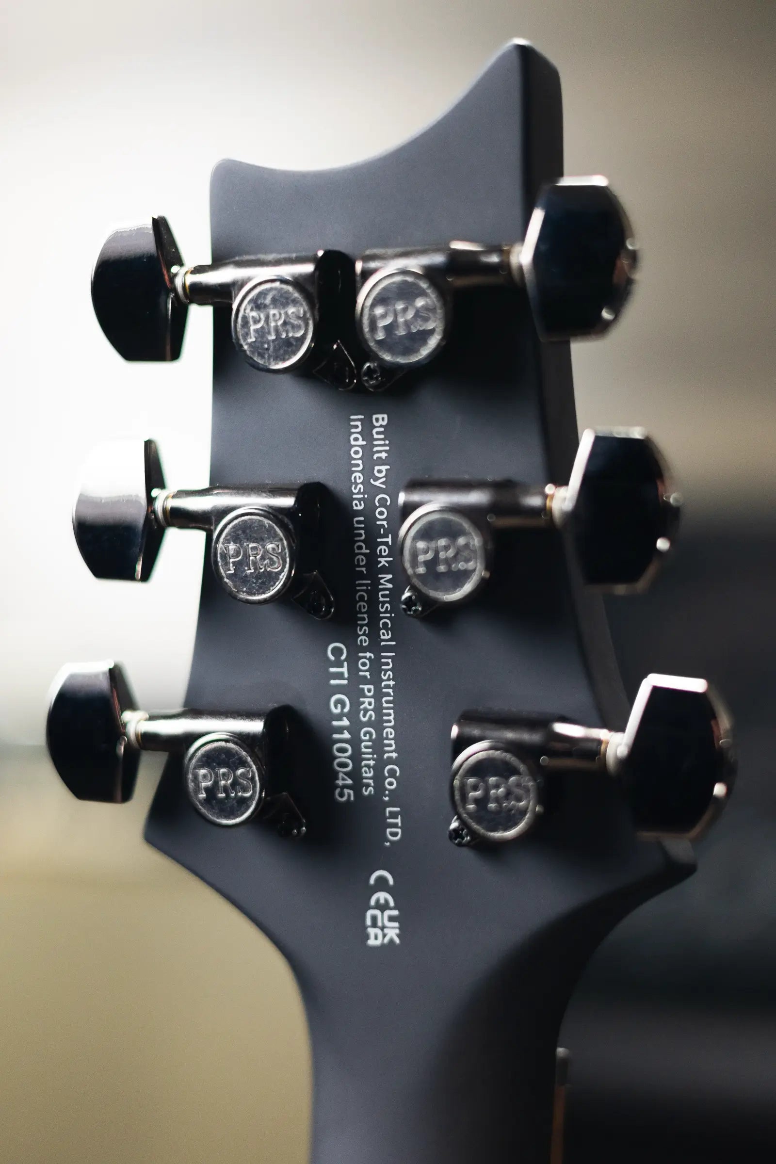 PRS SE "Exotic" Custom 24-08 Poplar Burl Electric Guitar - Charcoal Cherry Midnight Burst with Gig Bag