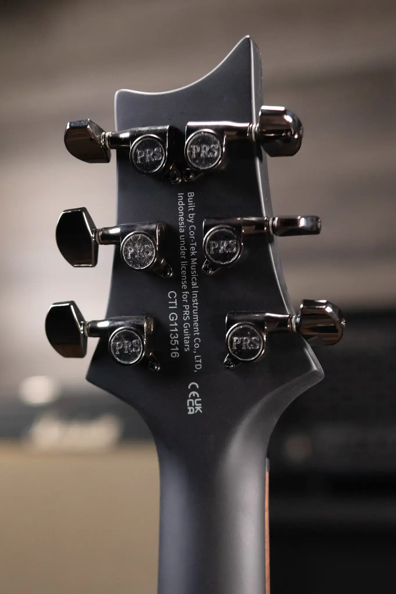 PRS SE "Exotic" Custom 24-08 Poplar Burl Electric Guitar - Charcoal Cherry Midnight Burst with Gig Bag