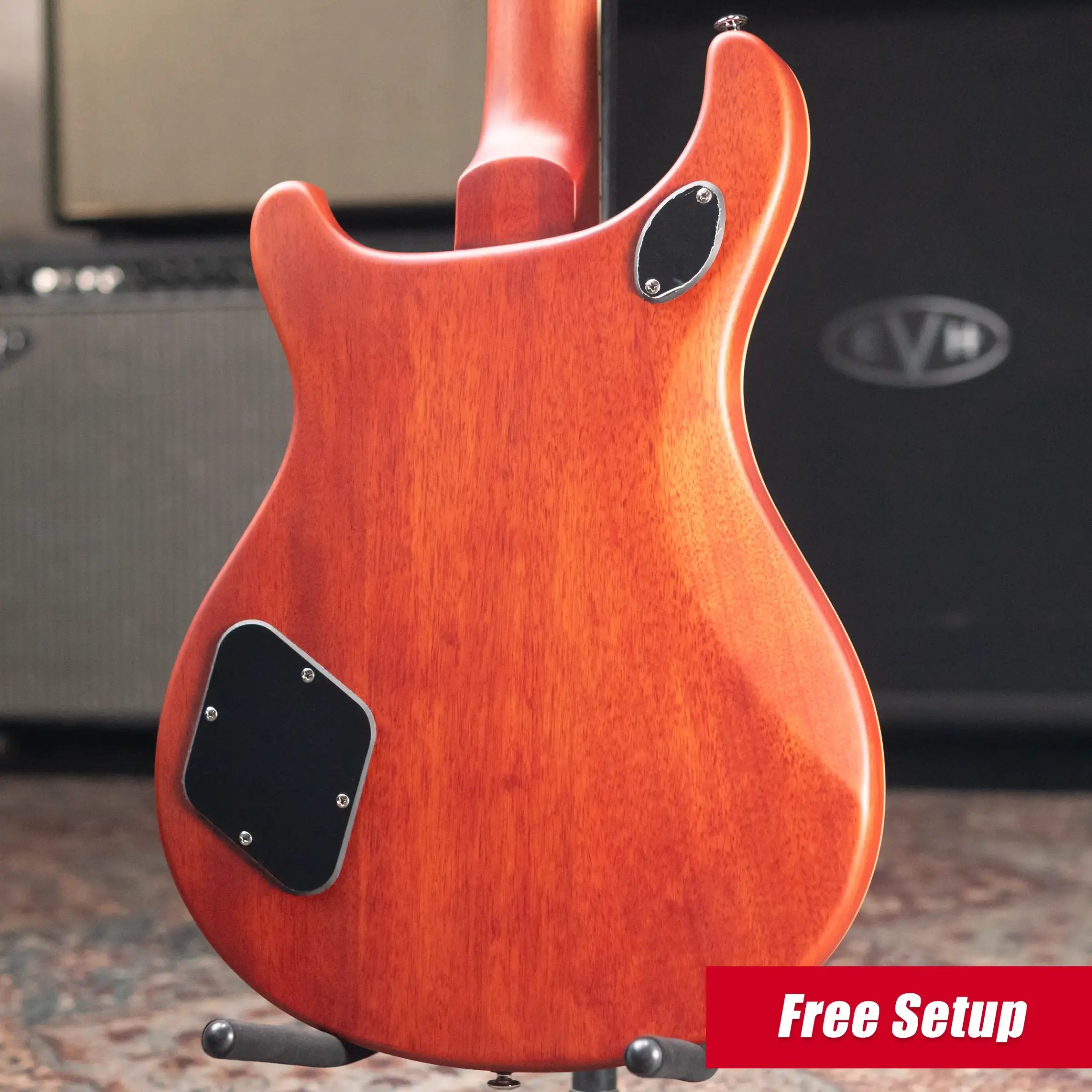 PRS SE Exotic McCarty 594 Electric Guitar - Laurel Burl Vintage Sunburst with Gig Bag