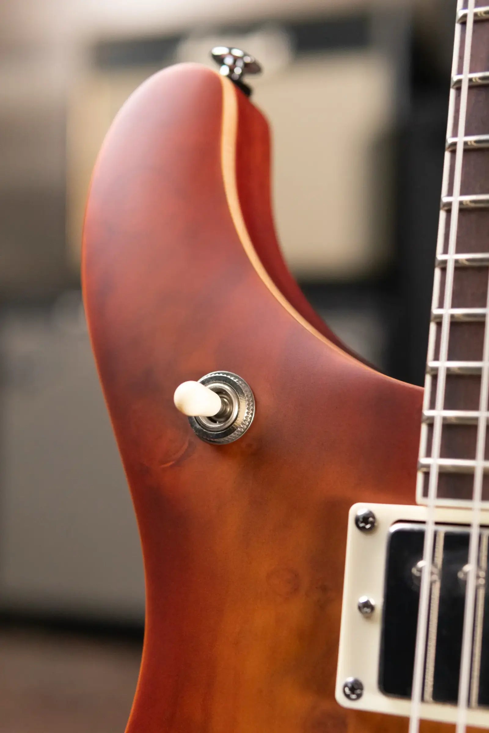 PRS SE Exotic McCarty 594 Electric Guitar - Laurel Burl Vintage Sunburst with Gig Bag