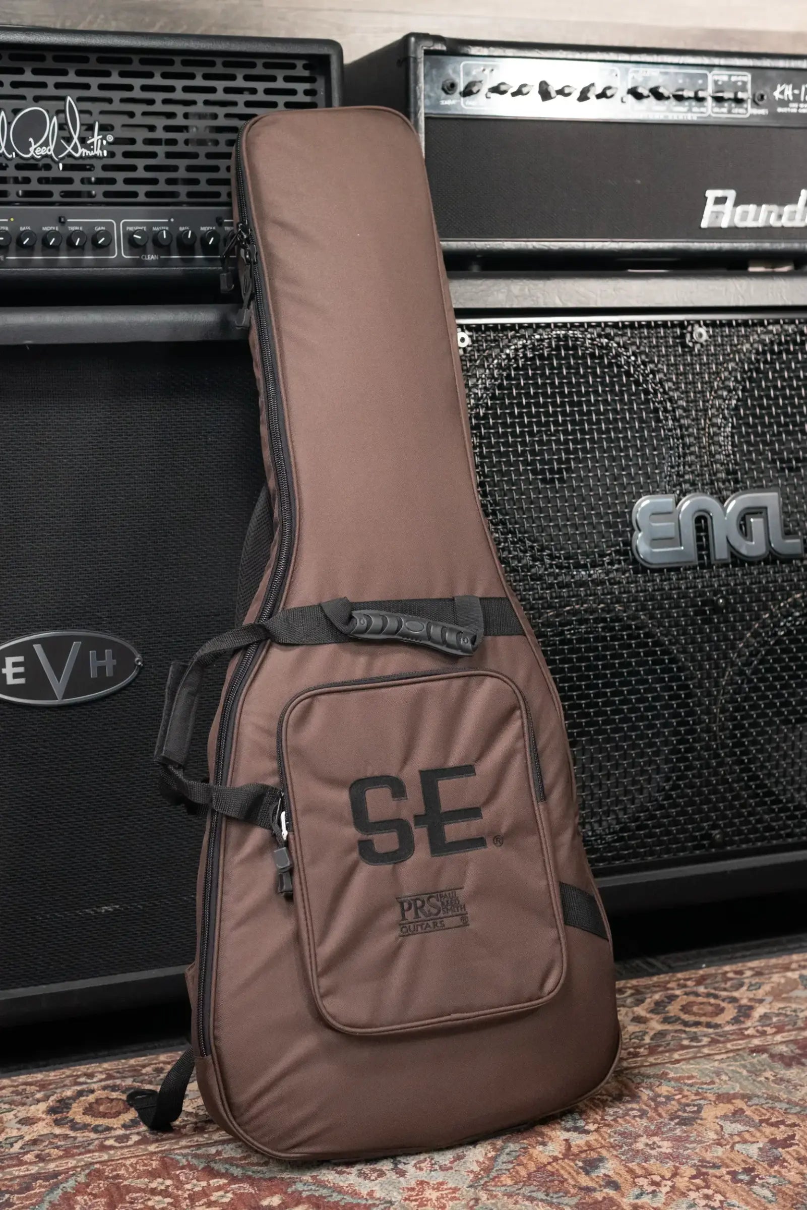 PRS SE Exotic McCarty 594 Electric Guitar - Laurel Burl Vintage Sunburst with Gig Bag