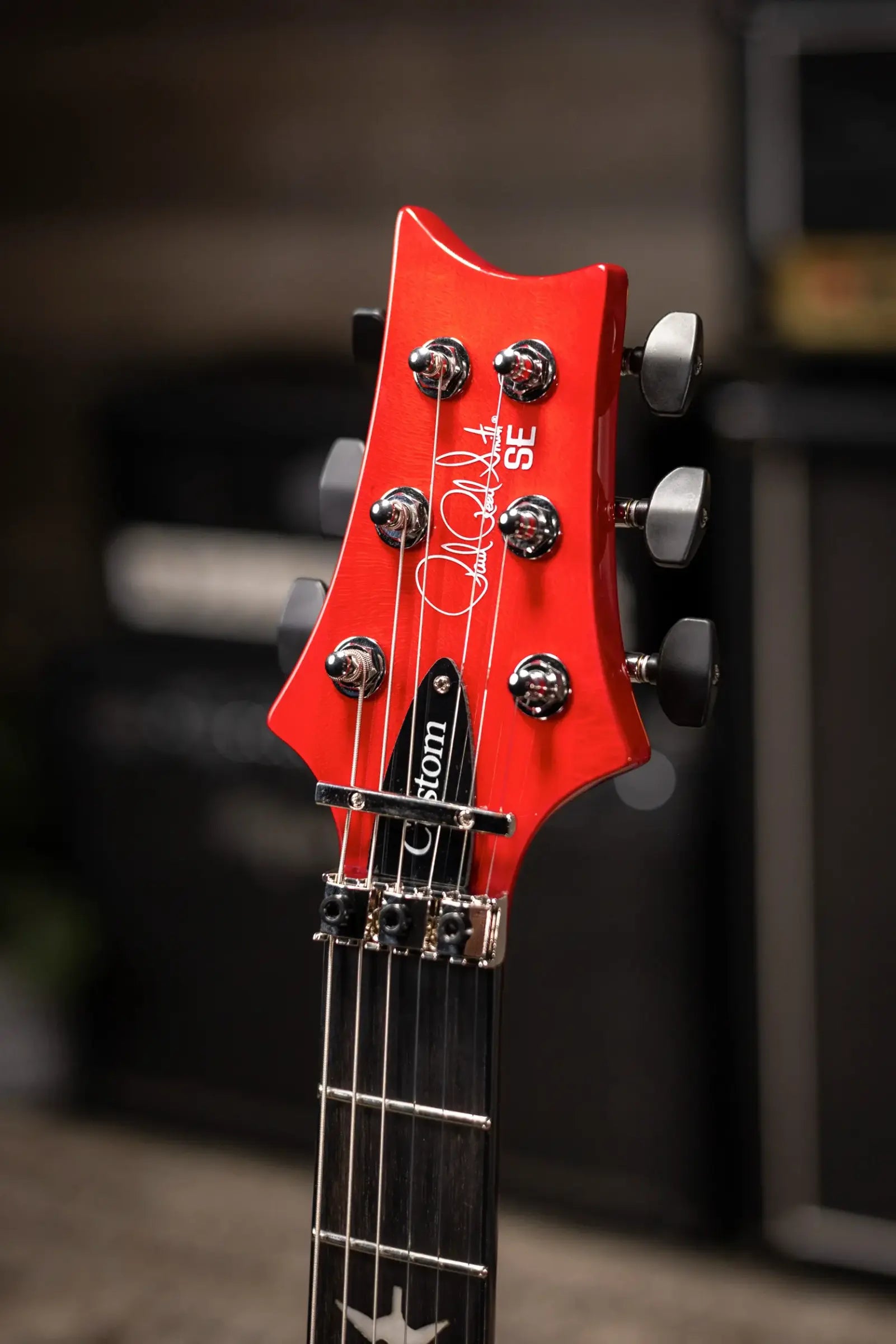 PRS SE "Floyd" Custom 24 Electric Guitar - Charcoal Cherry Burst with Gig Bag