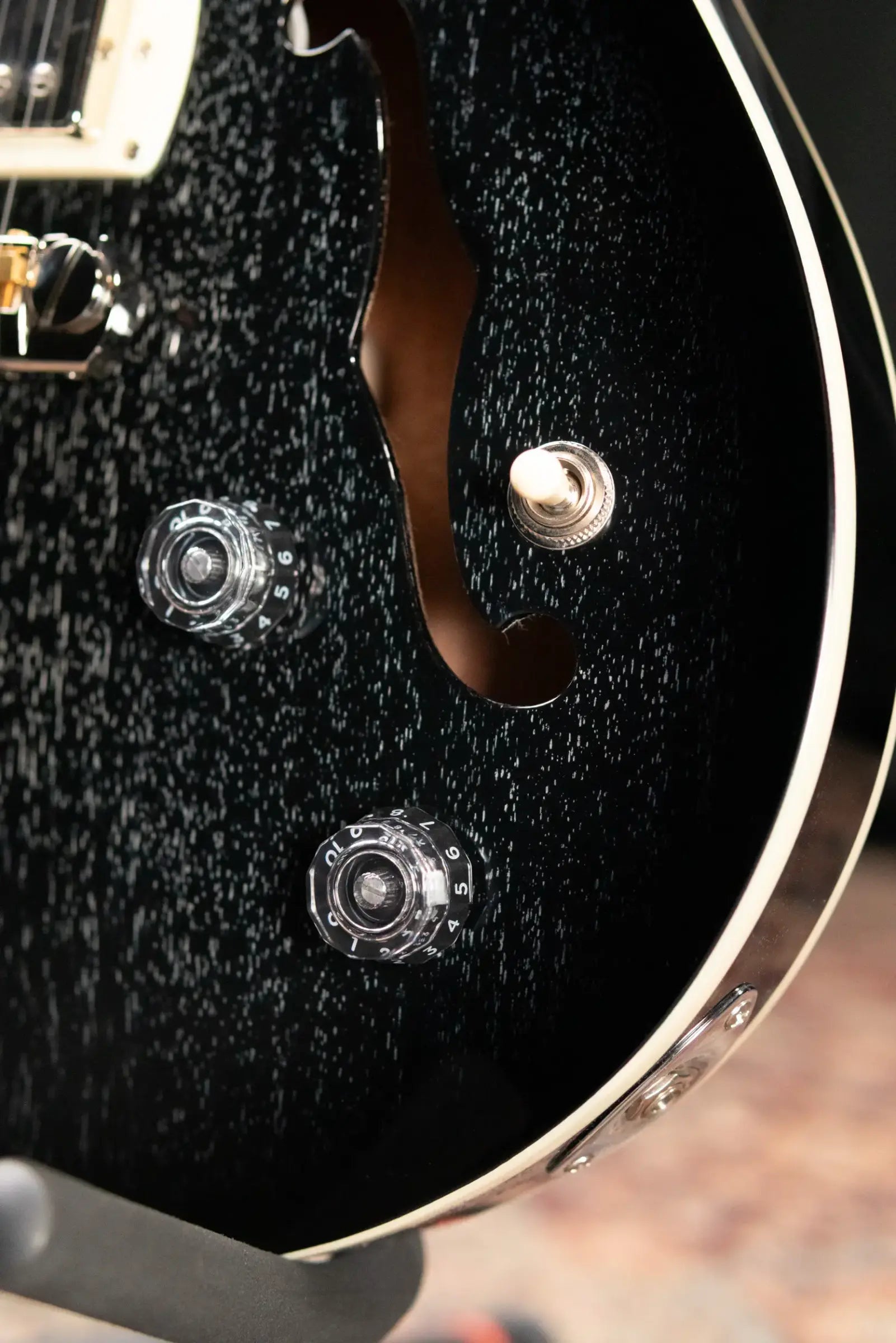 PRS SE Hollowbody Standard Electric Guitar - Dog Hair Smokeburst with Hardshell Case