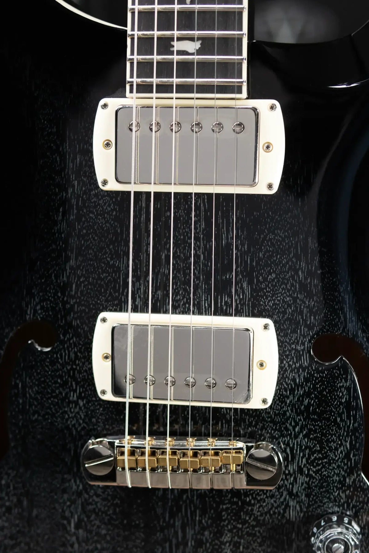 PRS SE Hollowbody Standard Electric Guitar - Dog Hair Smokeburst with Gig Bag