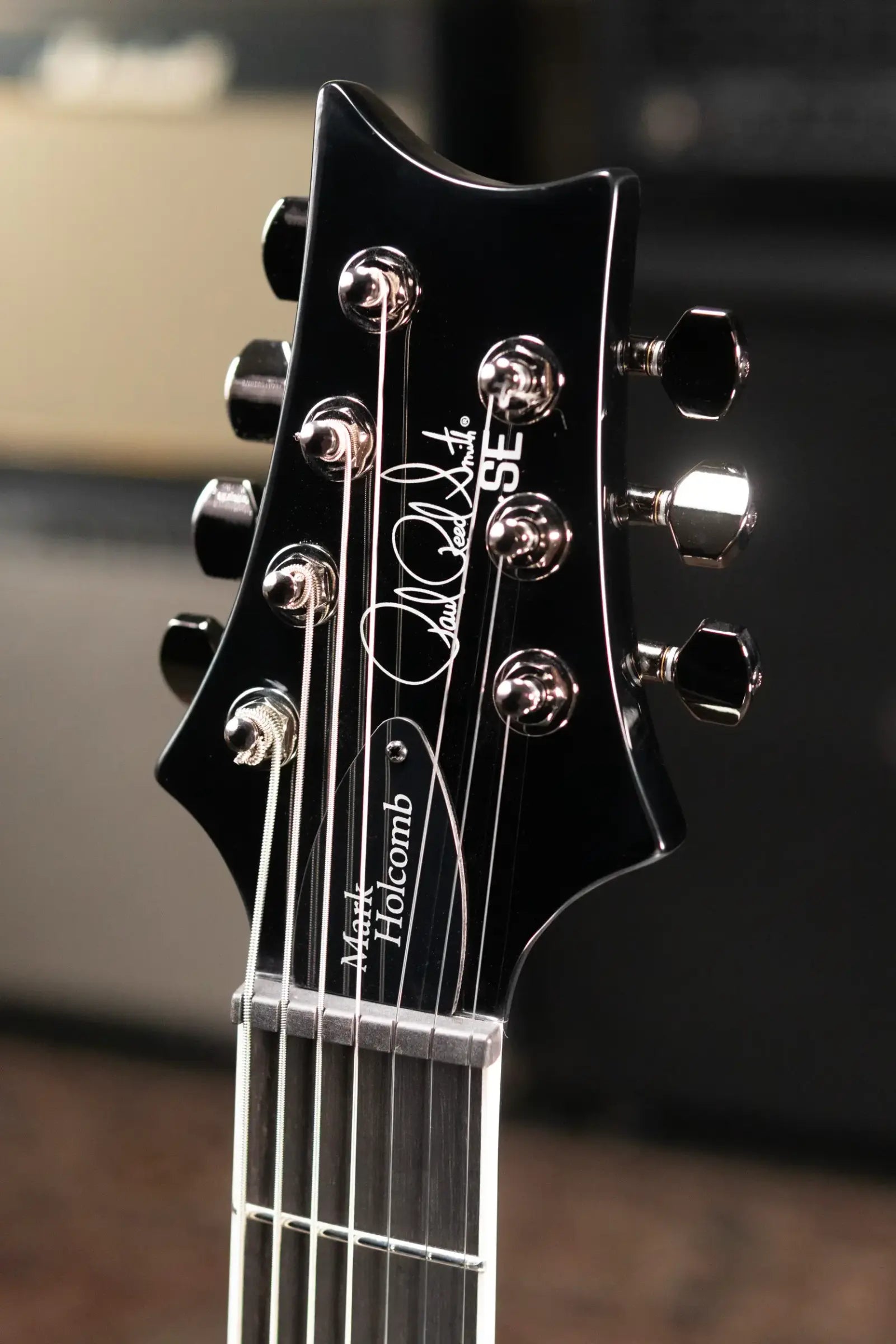 PRS SE Mark Holcomb Solid Body Electric Guitar - Holcomb Blue Burst with Gig Bag