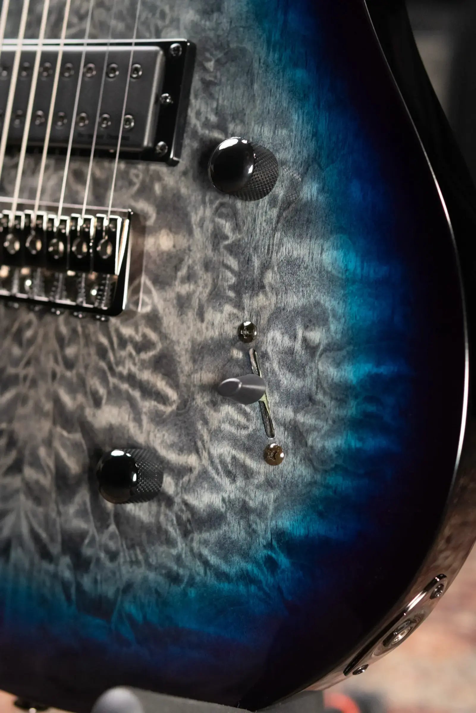 PRS SE Mark Holcomb Solid Body Electric Guitar - Holcomb Blue Burst with Gig Bag