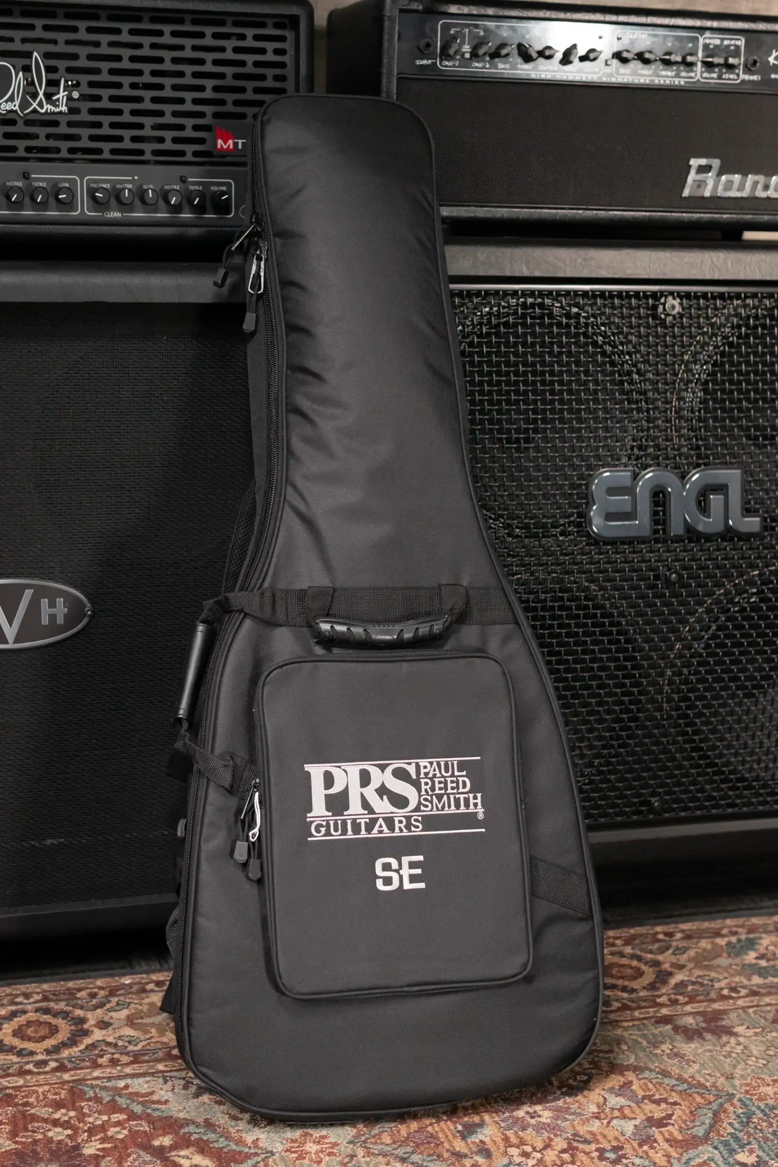 PRS SE Mark Holcomb Solid Body Electric Guitar - Holcomb Blue Burst with Gig Bag