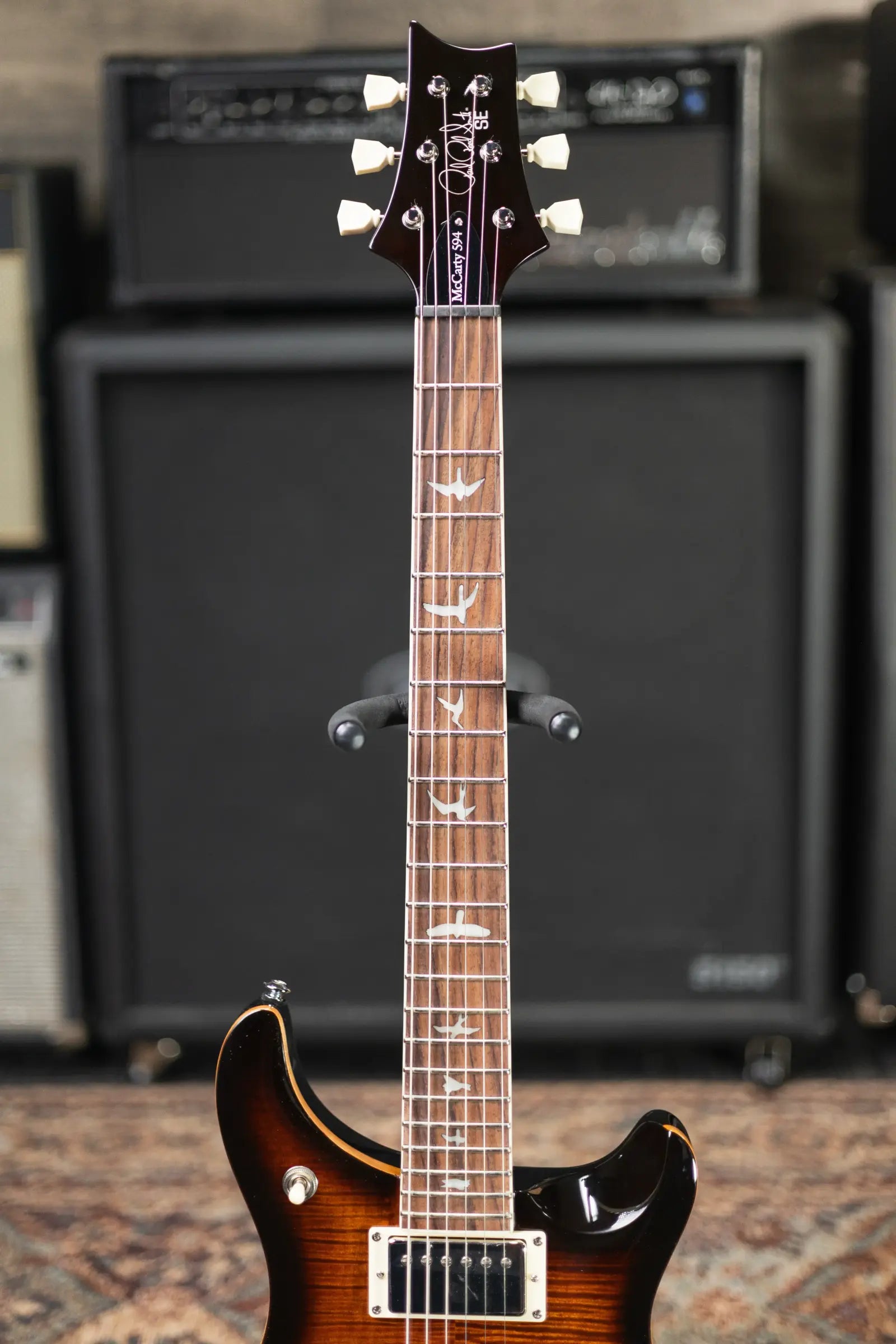 PRS SE McCarty 594 Electric Guitar - Black Gold Sunburst with Gig Bag