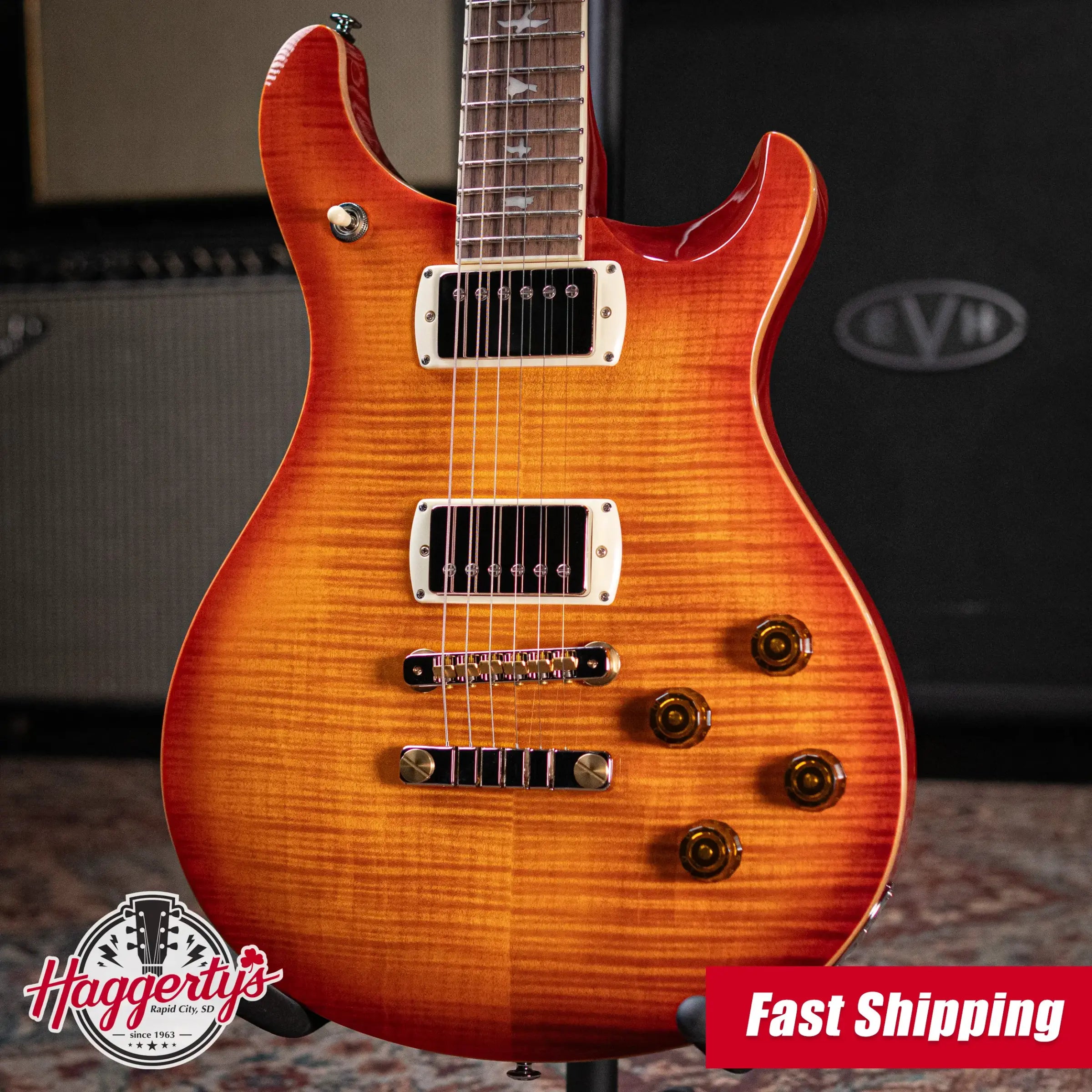 PRS SE McCarty 594 Electric Guitar - Vintage Sunburst with Gig Bag