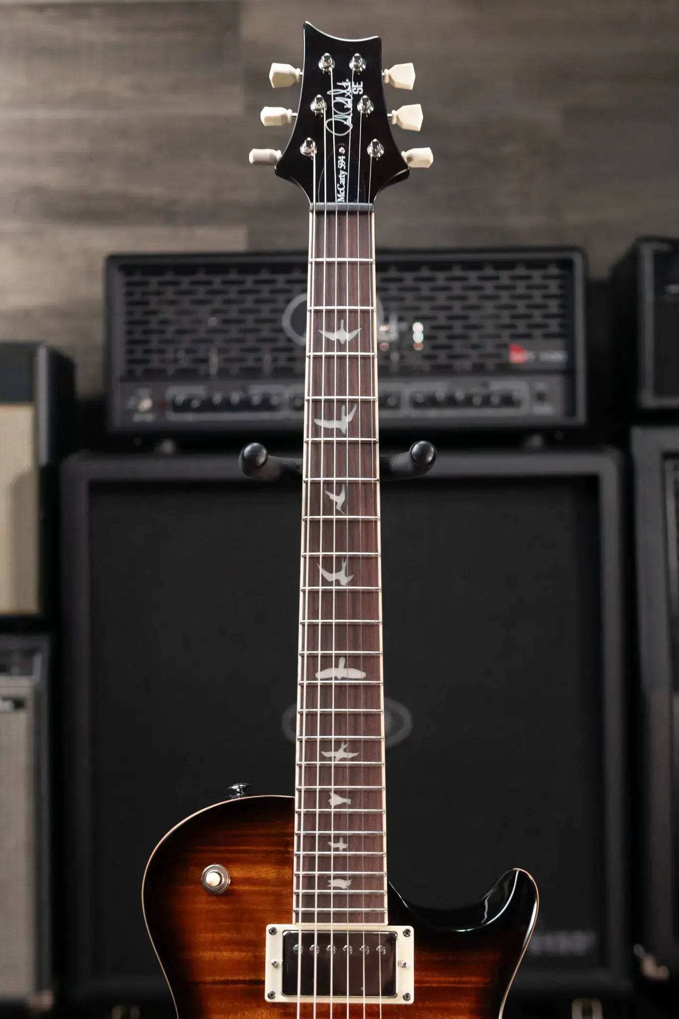 PRS SE McCarty 594 Singlecut Electric Guitar - Black Gold Sunburst with Gig Bag