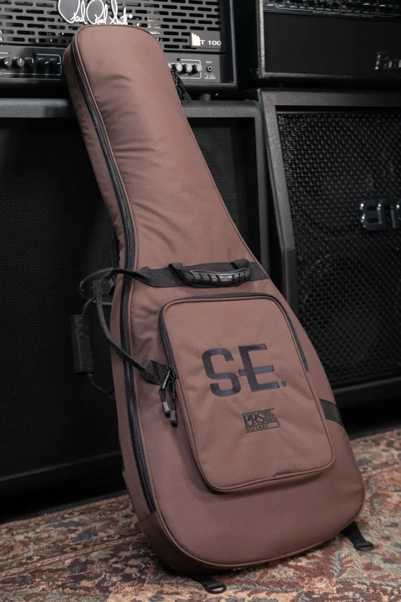 PRS SE McCarty 594 Singlecut Electric Guitar - Black Gold Sunburst with Gig Bag