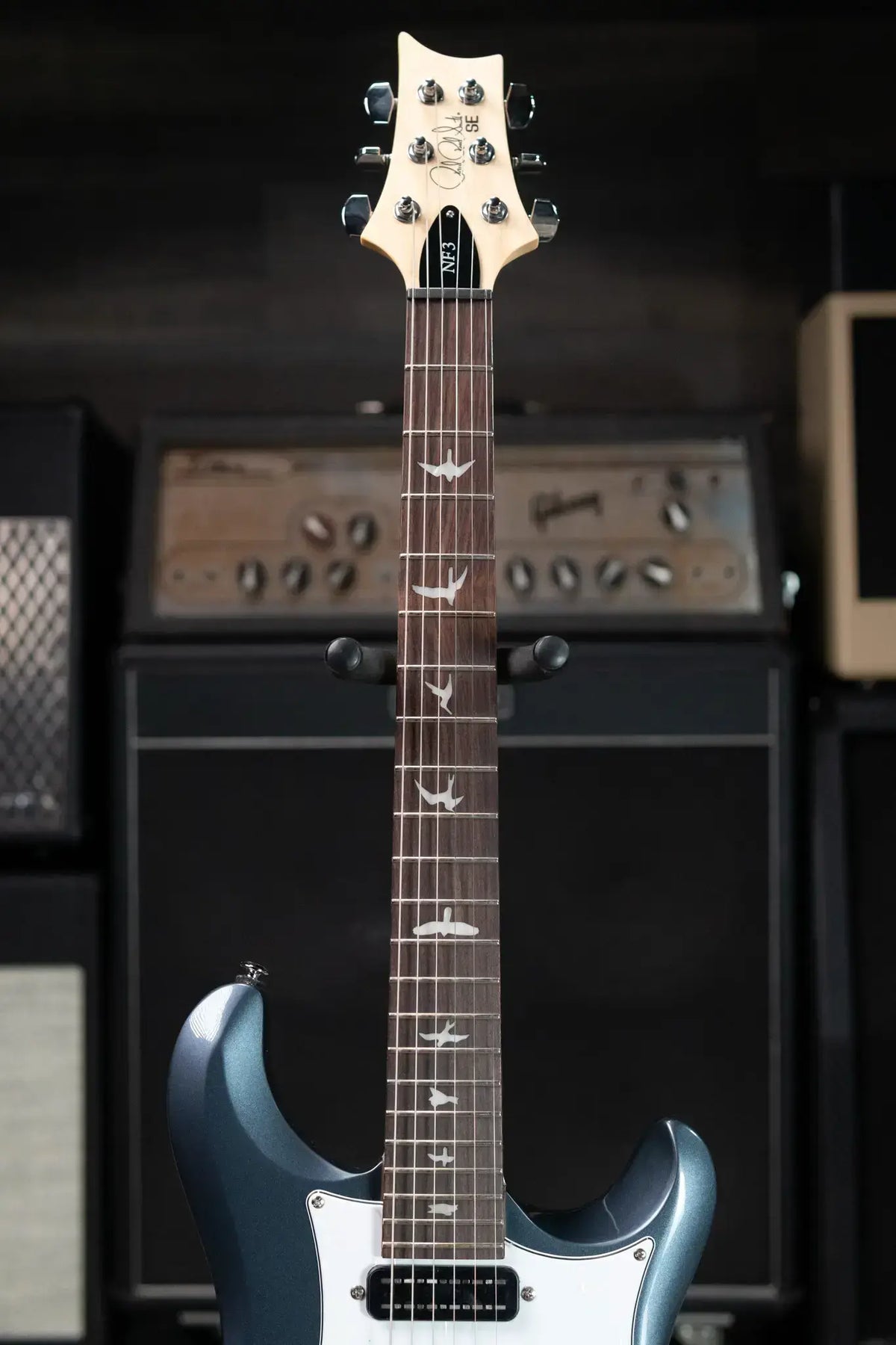 PRS SE NF3 Bolt-On Electric Guitar - Gun Metal Grey with Gig Bag