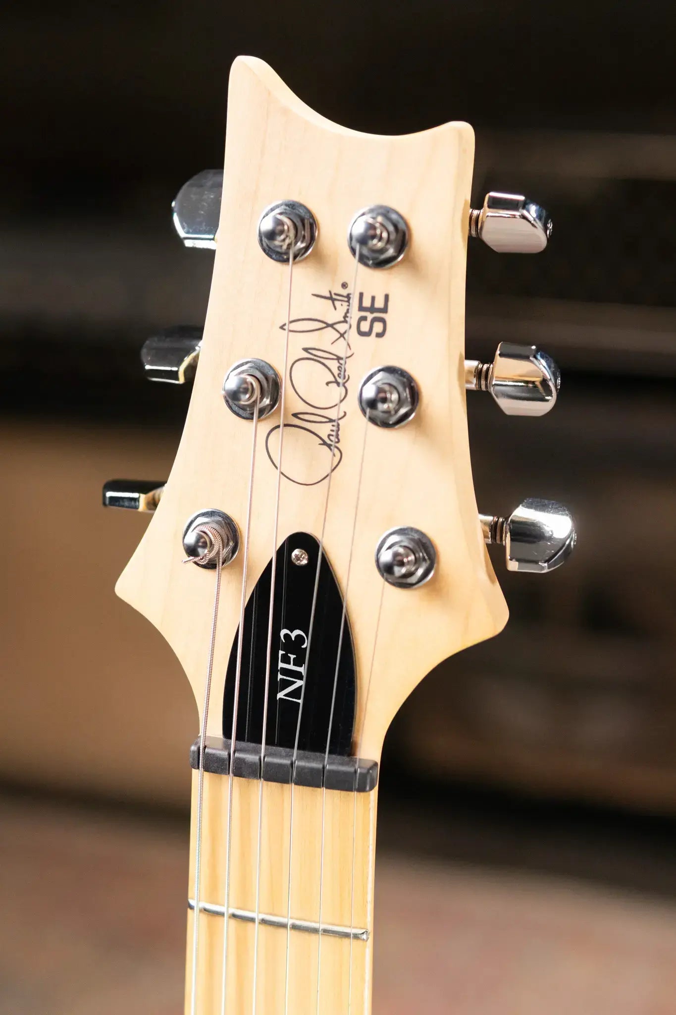 PRS SE NF3 Bolt-On Electric Guitar - White Pearl with Gig Bag