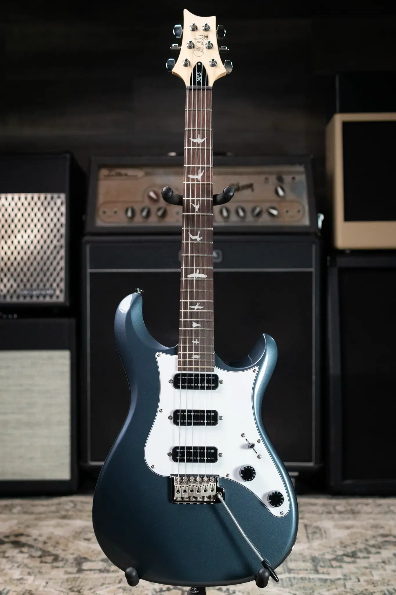 PRS SE NF3 Electric Guitar - Gun Metal Grey with Gig Bag