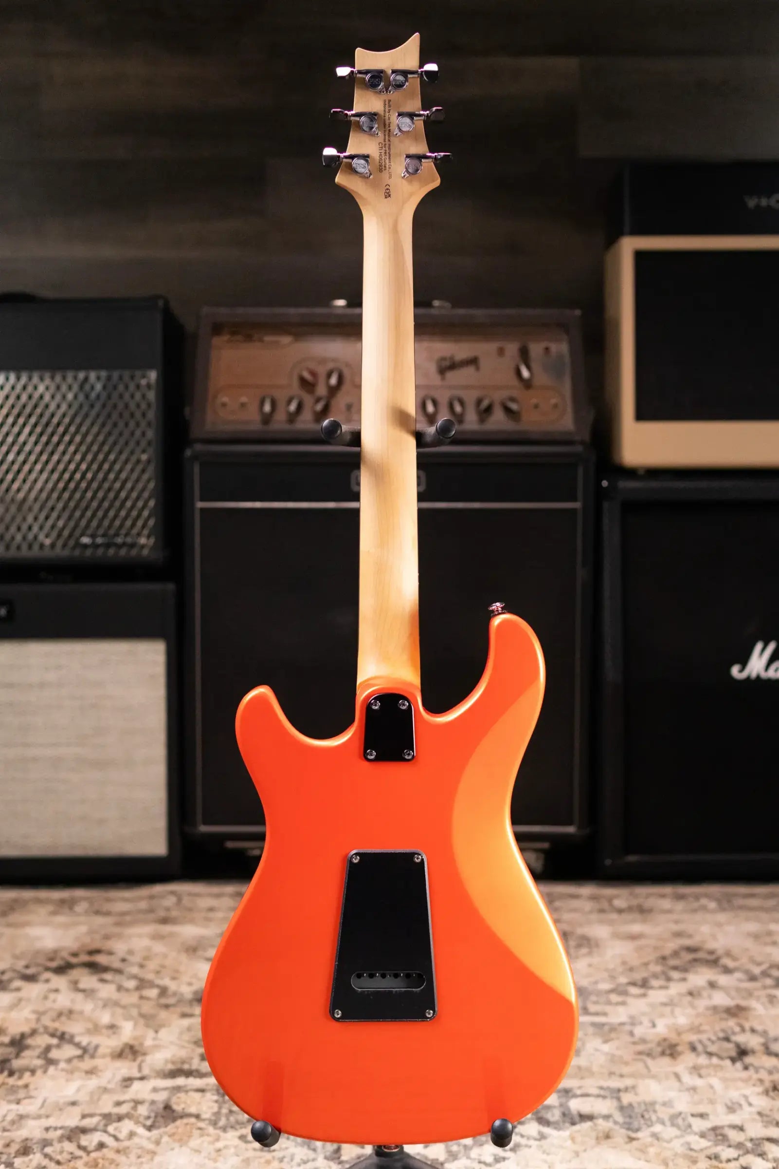 PRS SE NF3 Rosewood Fretboard Electric Guitar - Metallic Orange with Gig Bag