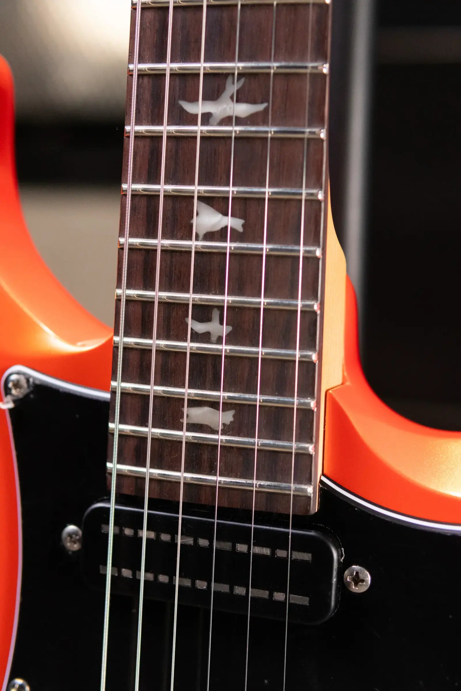 PRS SE NF3 Rosewood Fretboard Electric Guitar - Metallic Orange with Gig Bag