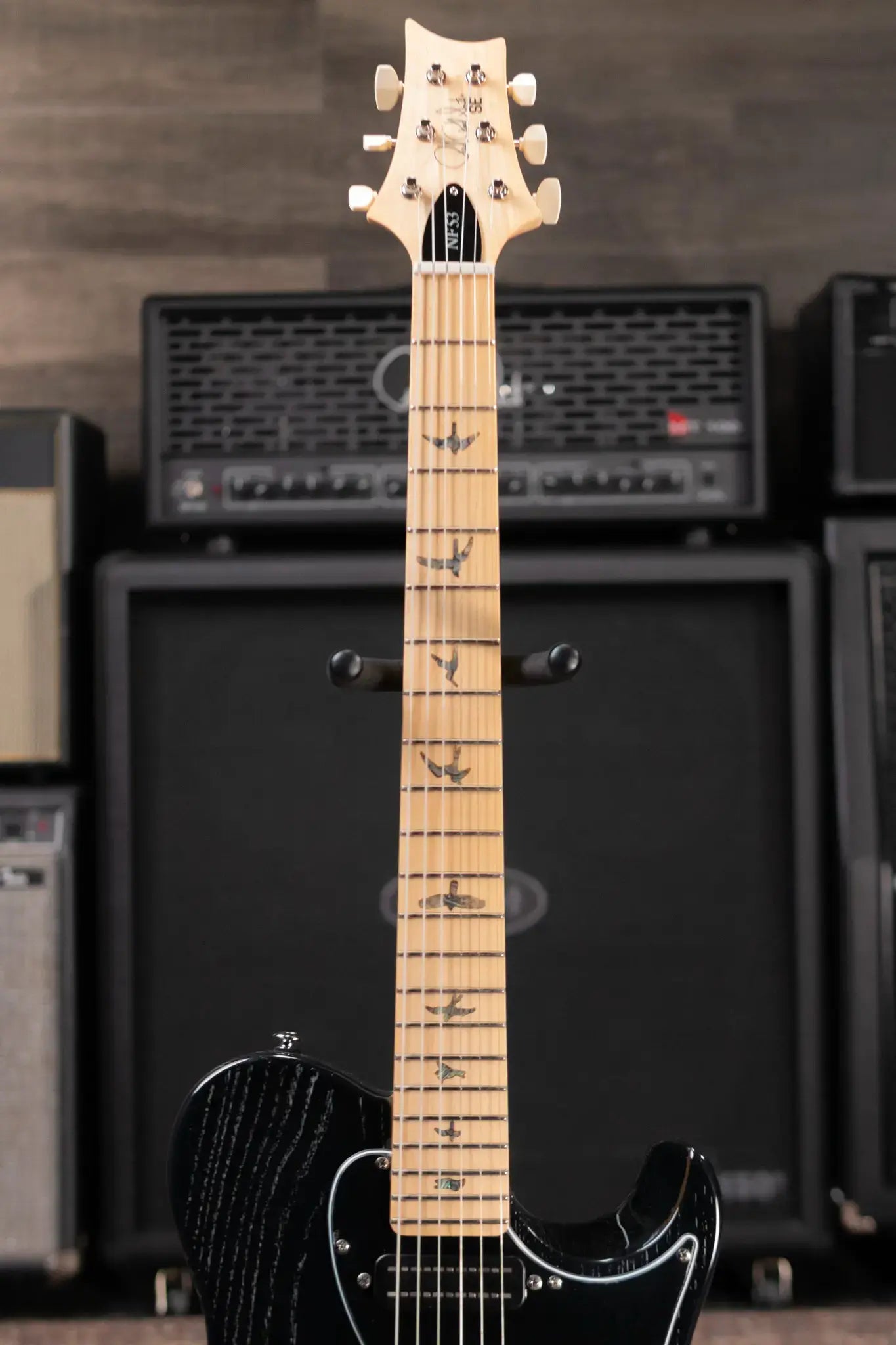 PRS SE NF53 Bolt-On Electric Guitar - Black Doghair with Gig Bag