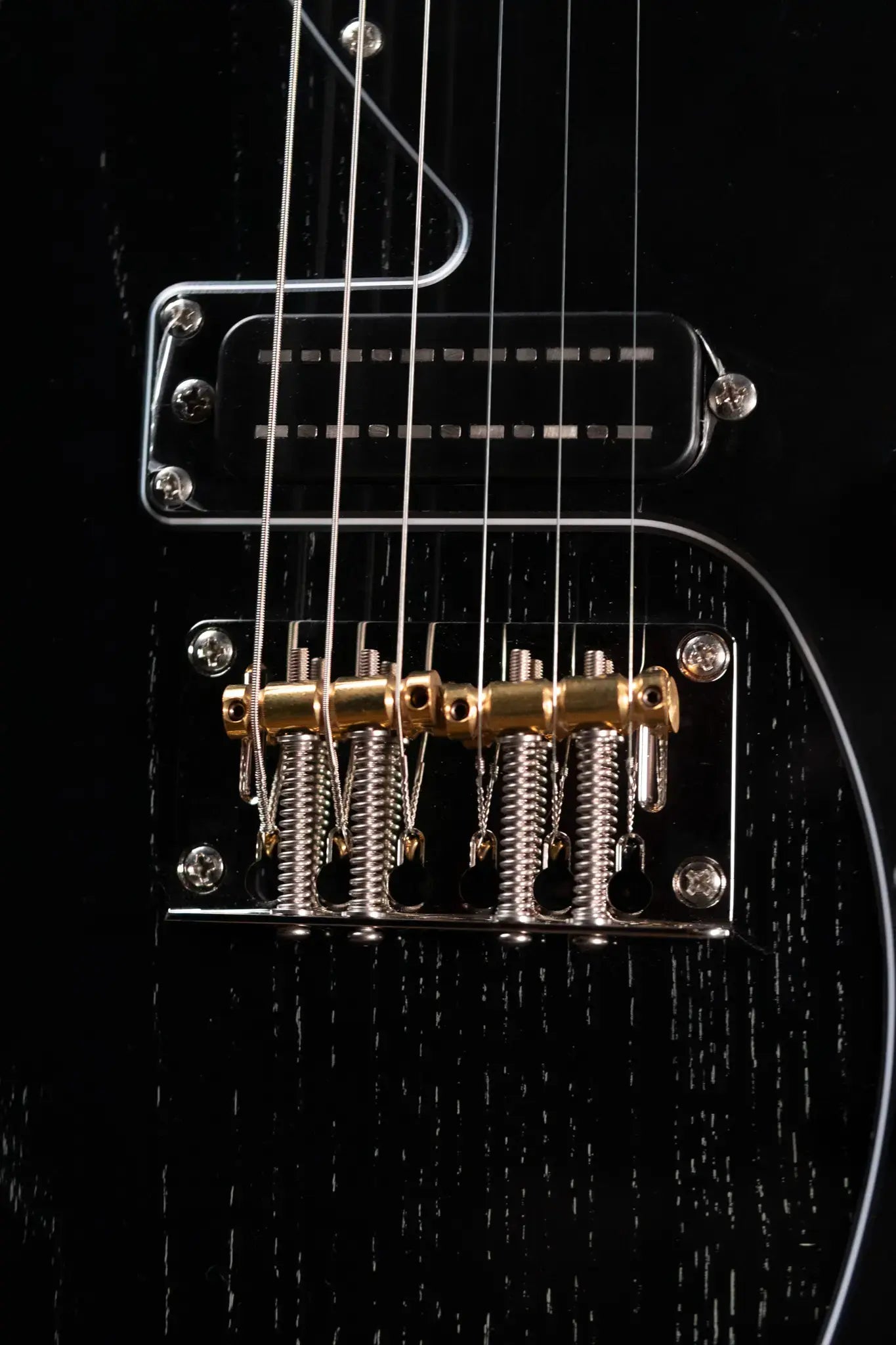 PRS SE NF53 Bolt-On Electric Guitar - Black Doghair with Gig Bag