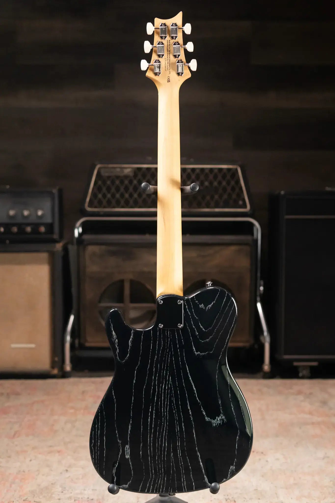 PRS SE NF53 Bolt-On Electric Guitar - Black Doghair with Gig Bag