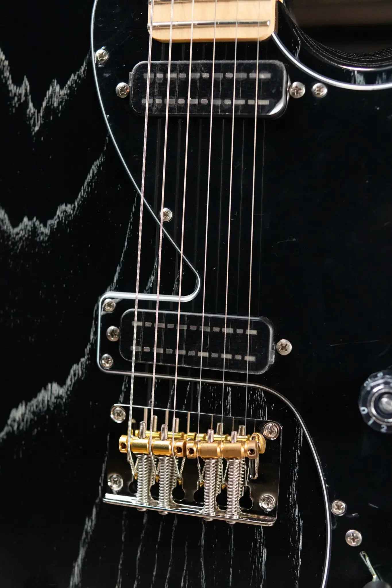 PRS SE NF53 Bolt-On Electric Guitar - Black Doghair with Gig Bag