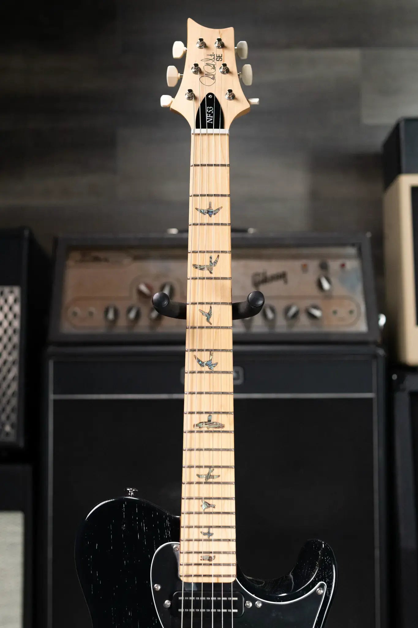 PRS SE NF53 Electric Guitar - Black Doghair with Gig Bag