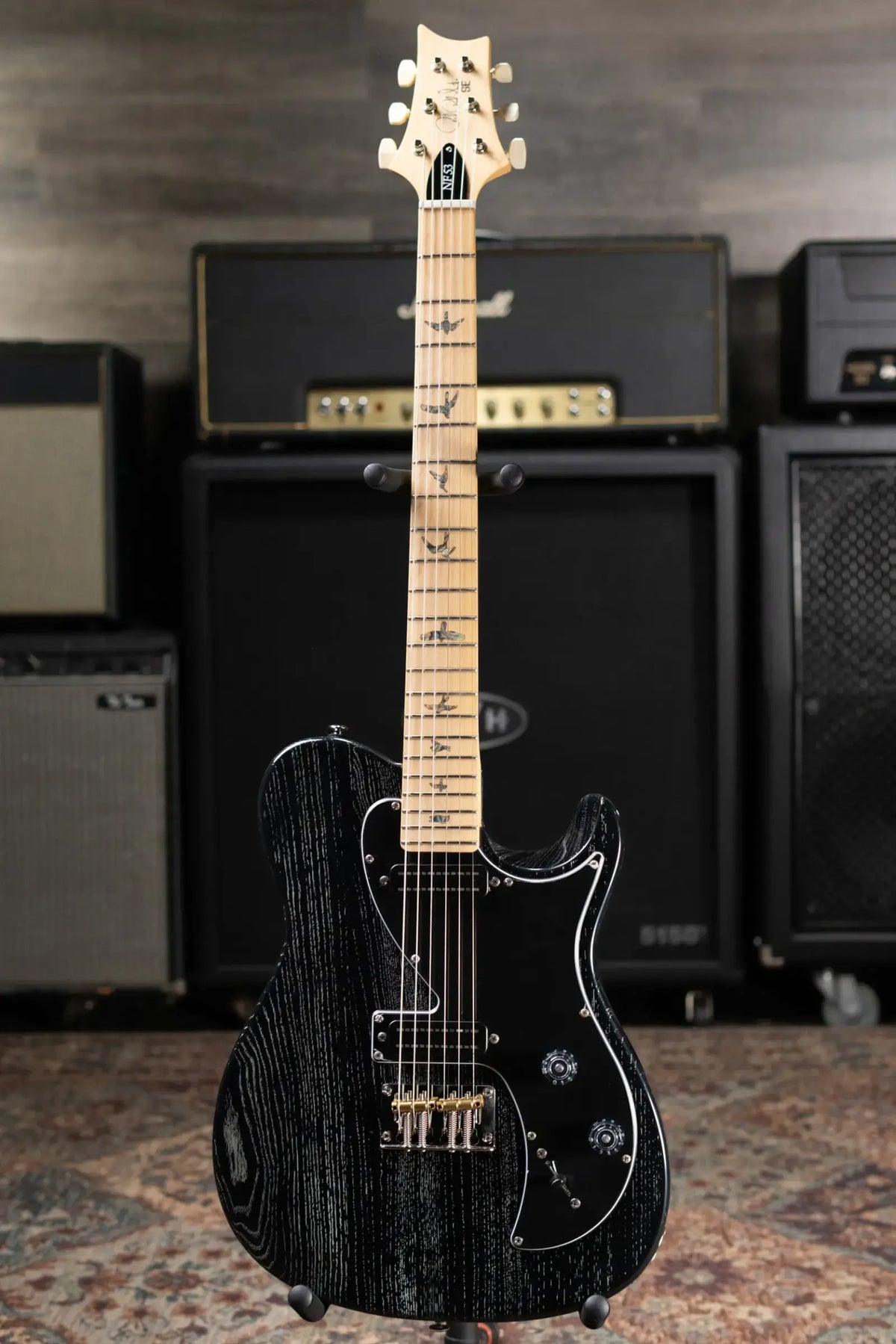 PRS SE NF53 Electric Guitar - Black Doghair with Gig Bag