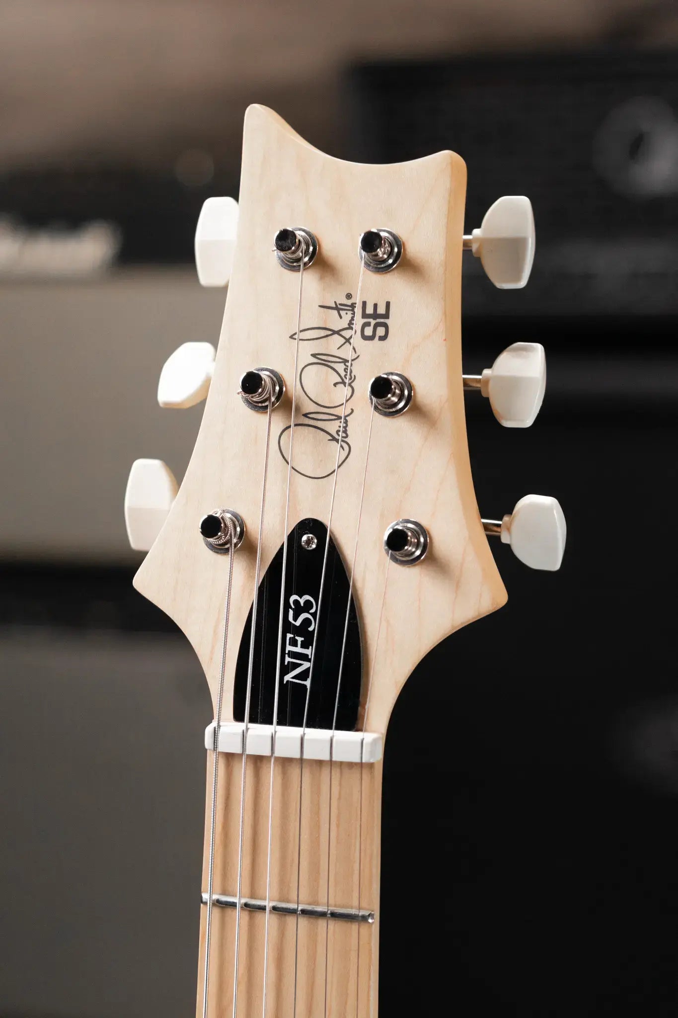 PRS SE NF 53 Electric Guitar - White Doghair with Gig Bag