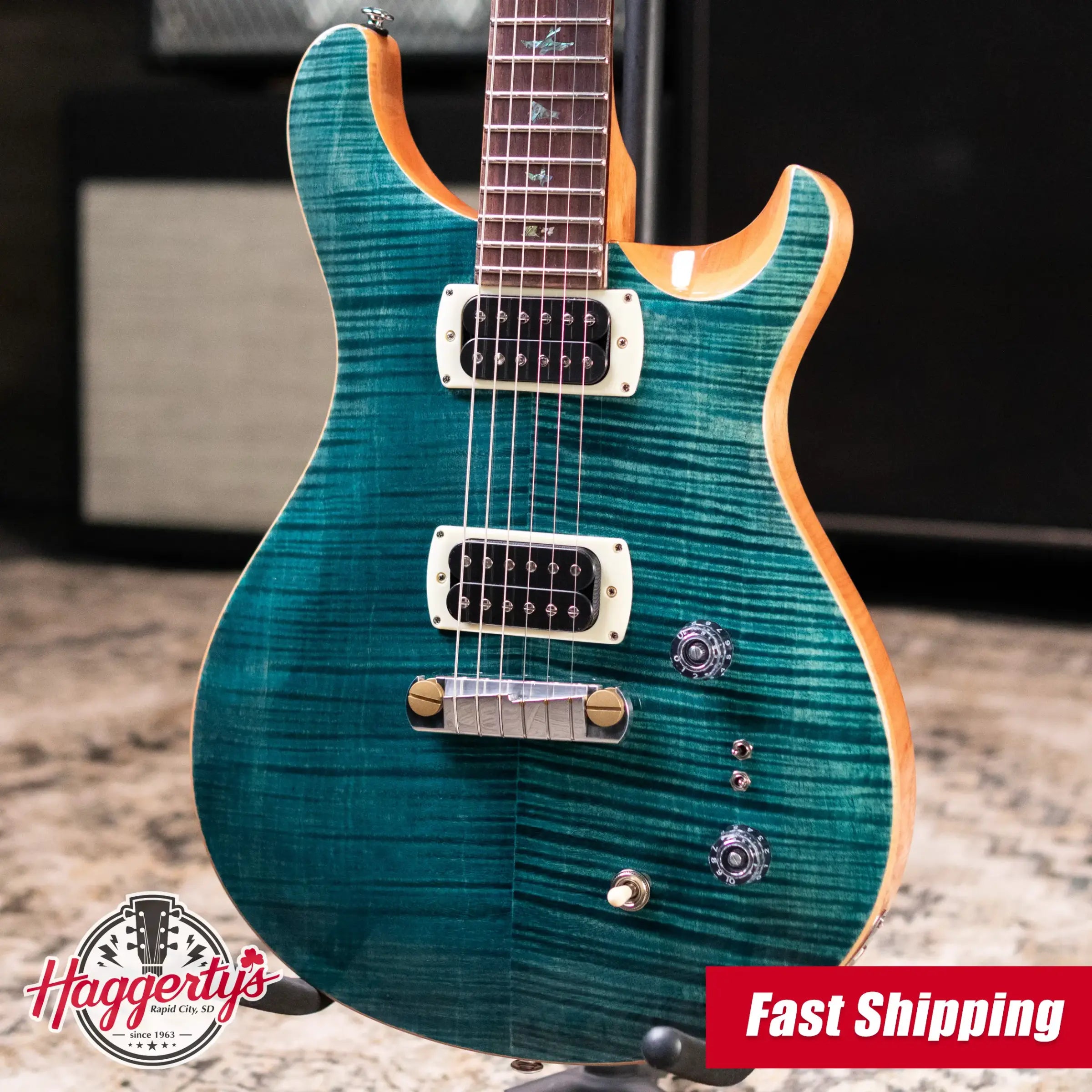 ギター PRS SE Paul's Guitar Slate Blue PRS SE Paul's Guitar Electric Guitar - Slate Blue with Gig Bag