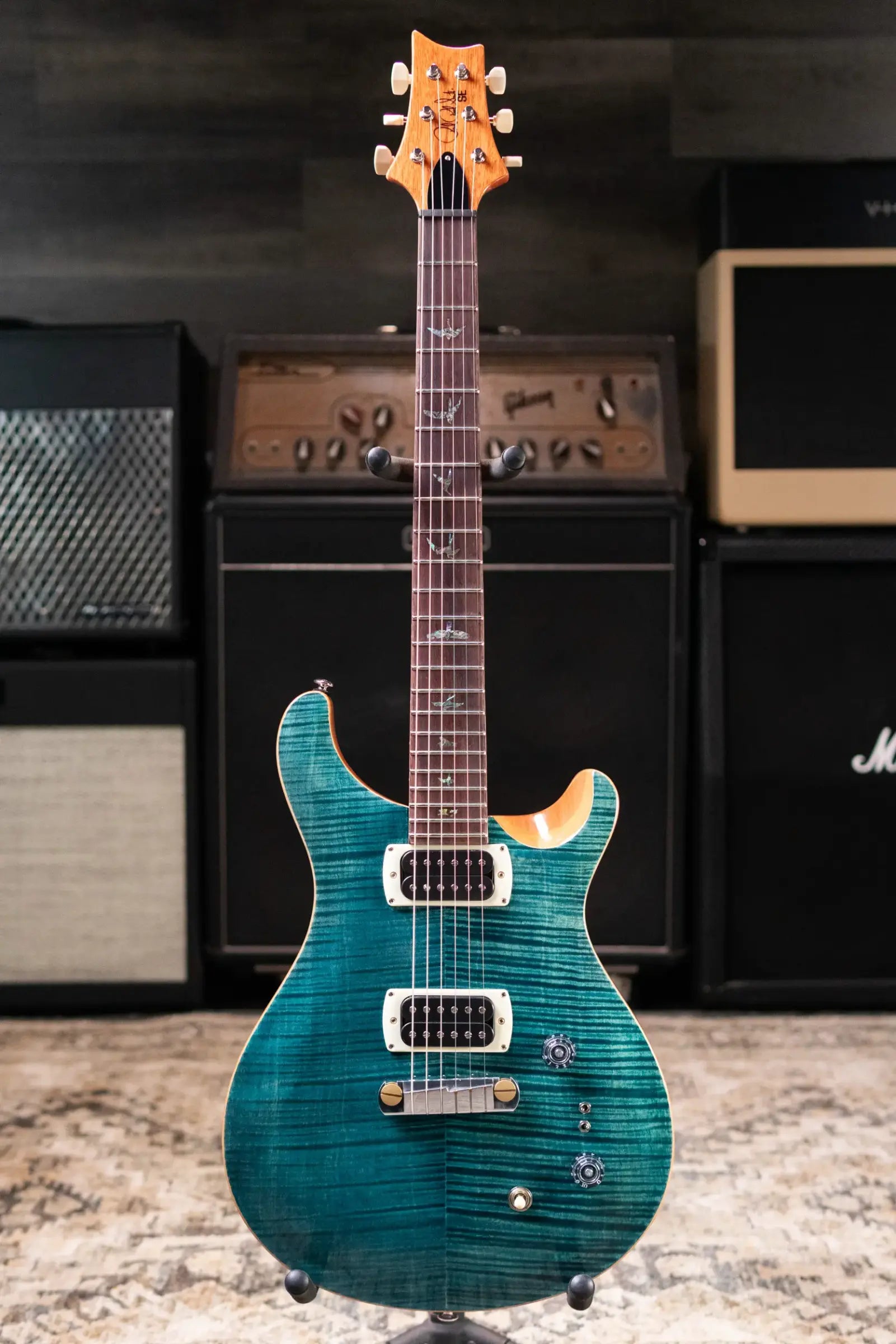 PRS SE Paul's Guitar Electric Guitar - Slate Blue with Gig Bag