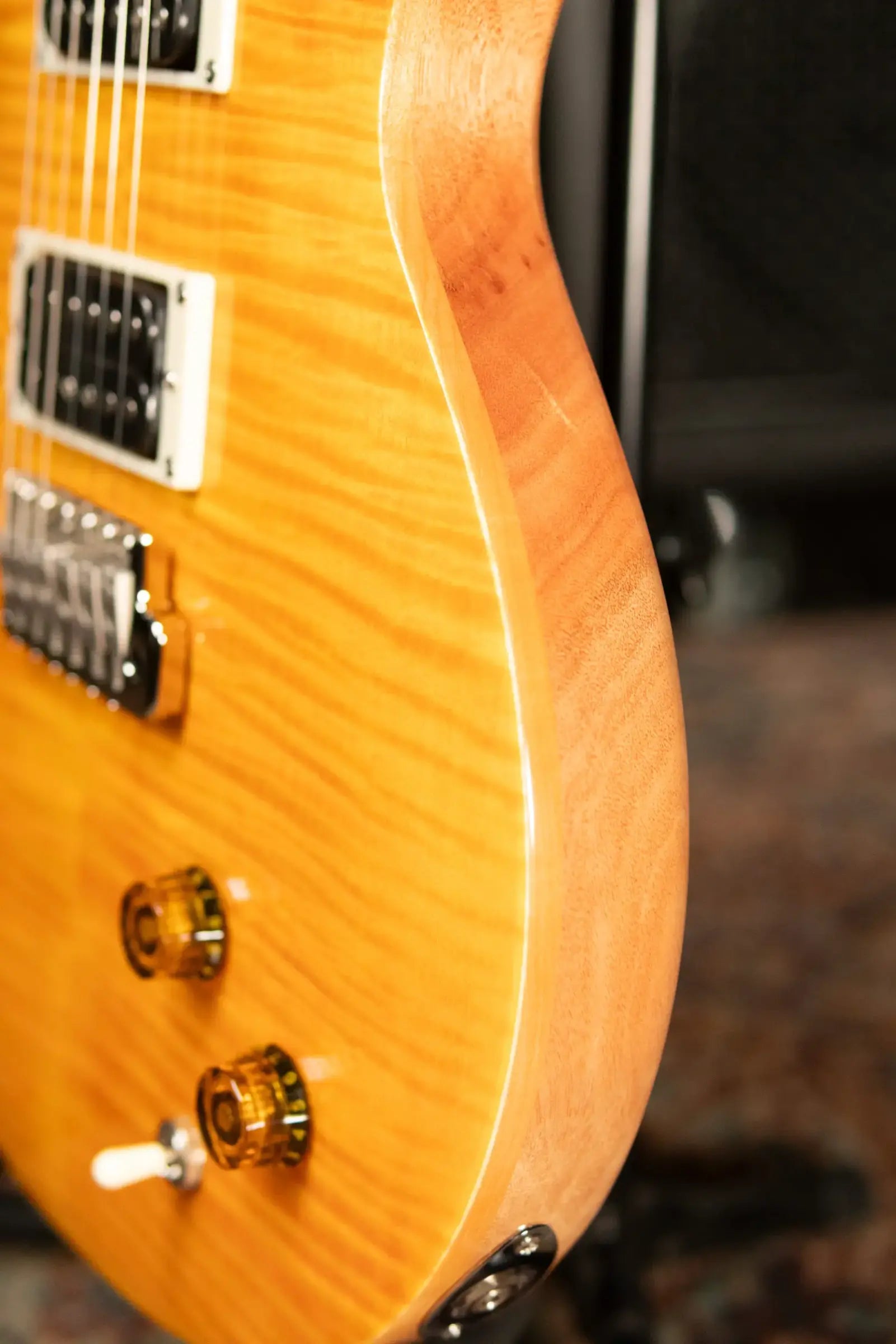 PRS SE Santana Electric Guitar - Santana Yellow with Gig Bag