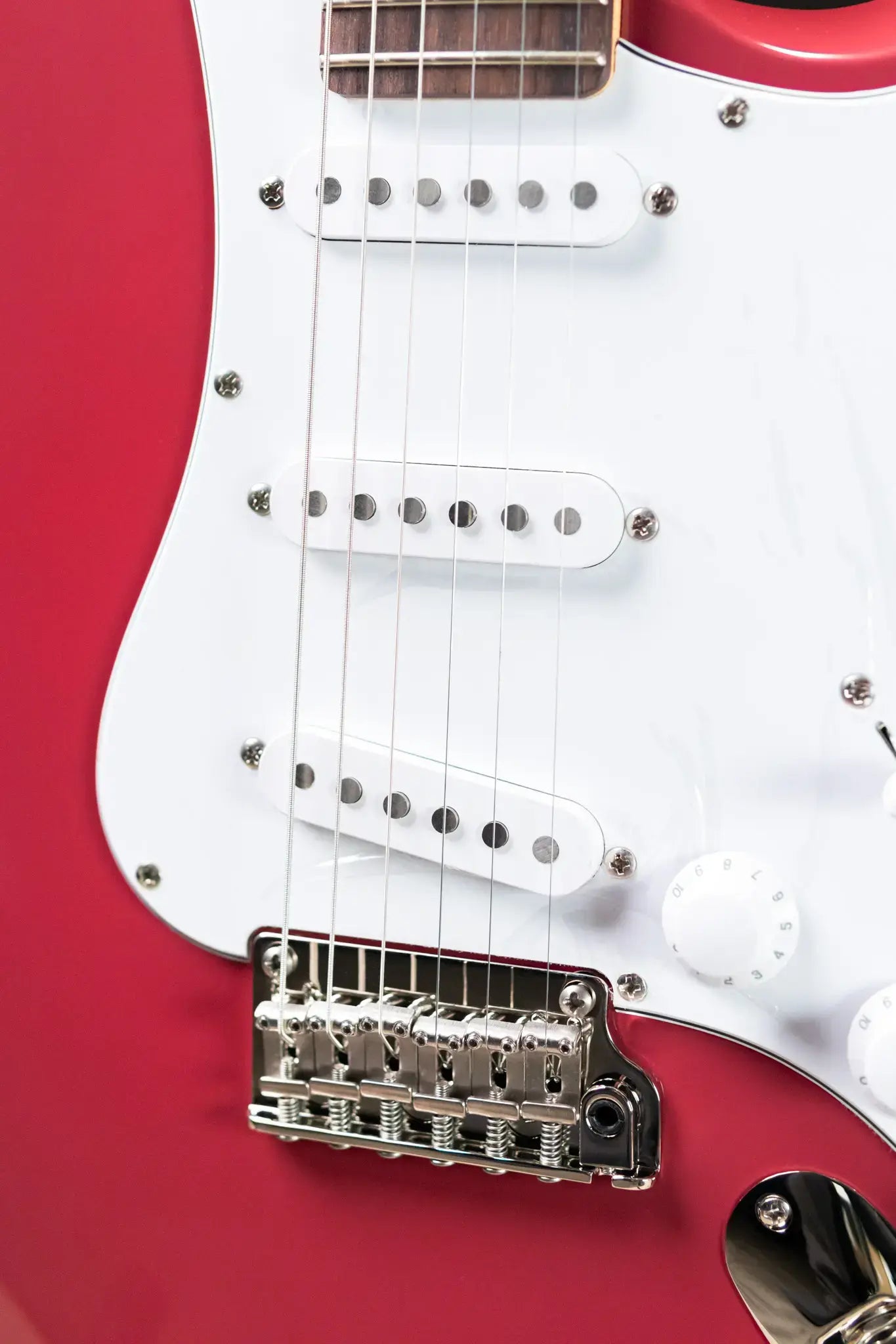 PRS SE Silver Sky Electric Guitar - Derby Red with Gig Bag