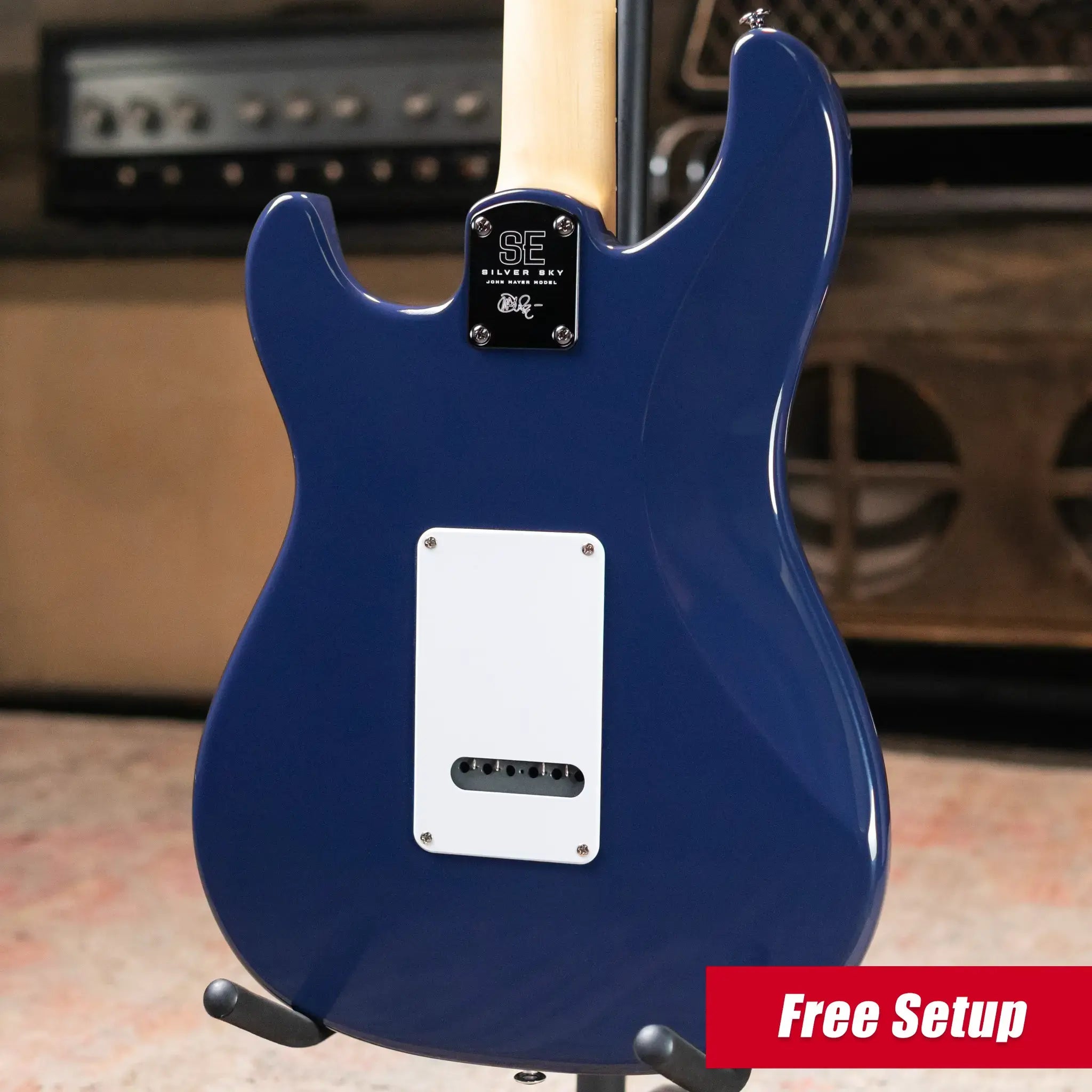 PRS SE Silver Sky Electric Guitar - Trad Blue