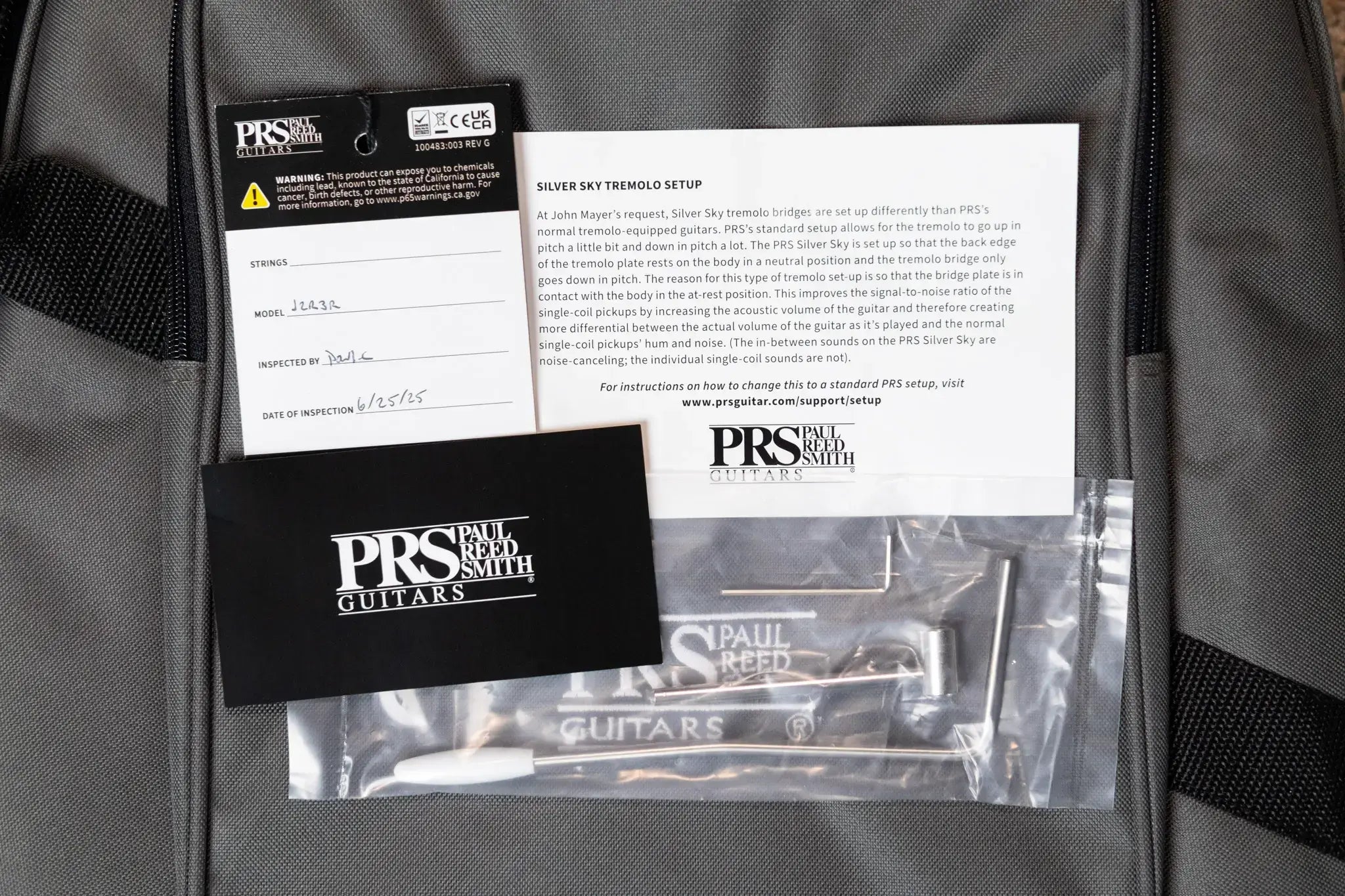 PRS SE Silver Sky Electric Guitar - Trad Blue