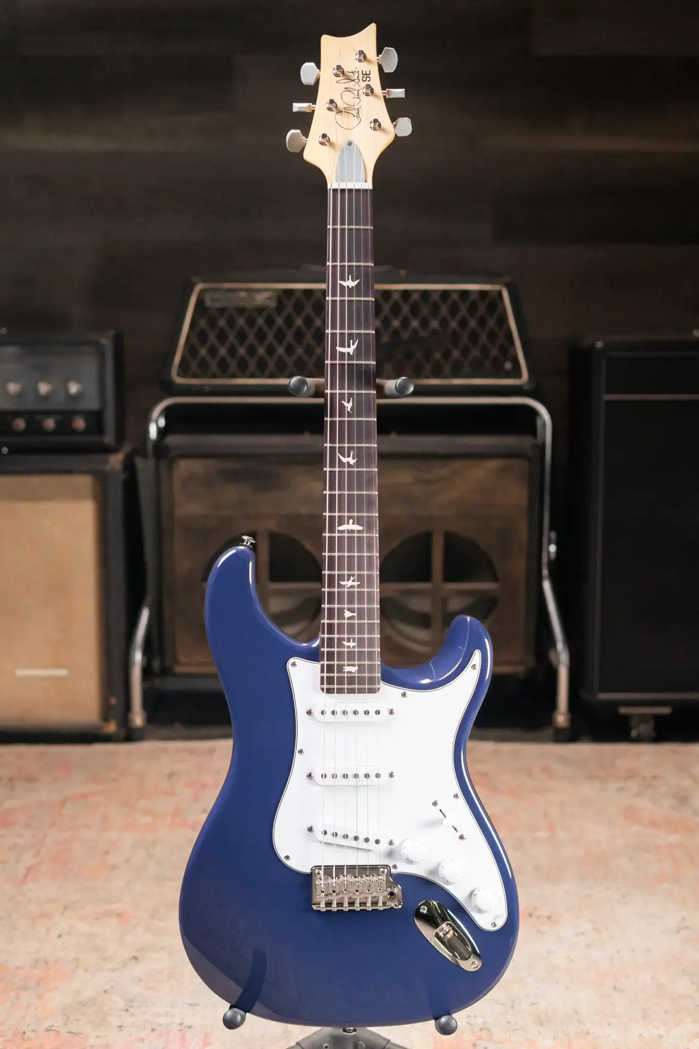 PRS SE Silver Sky Electric Guitar - Trad Blue with Gig Bag