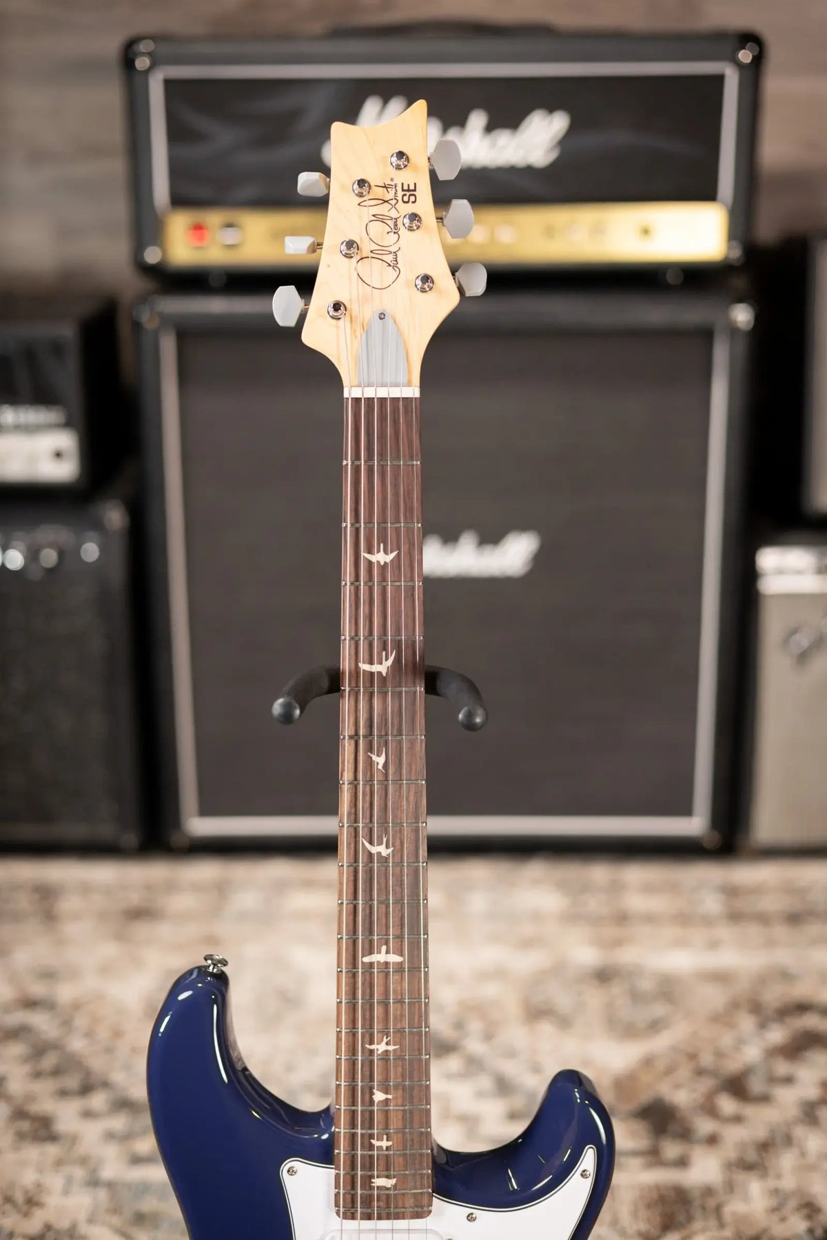 PRS SE Silver Sky Electric Guitar - Trad Blue with Gig Bag