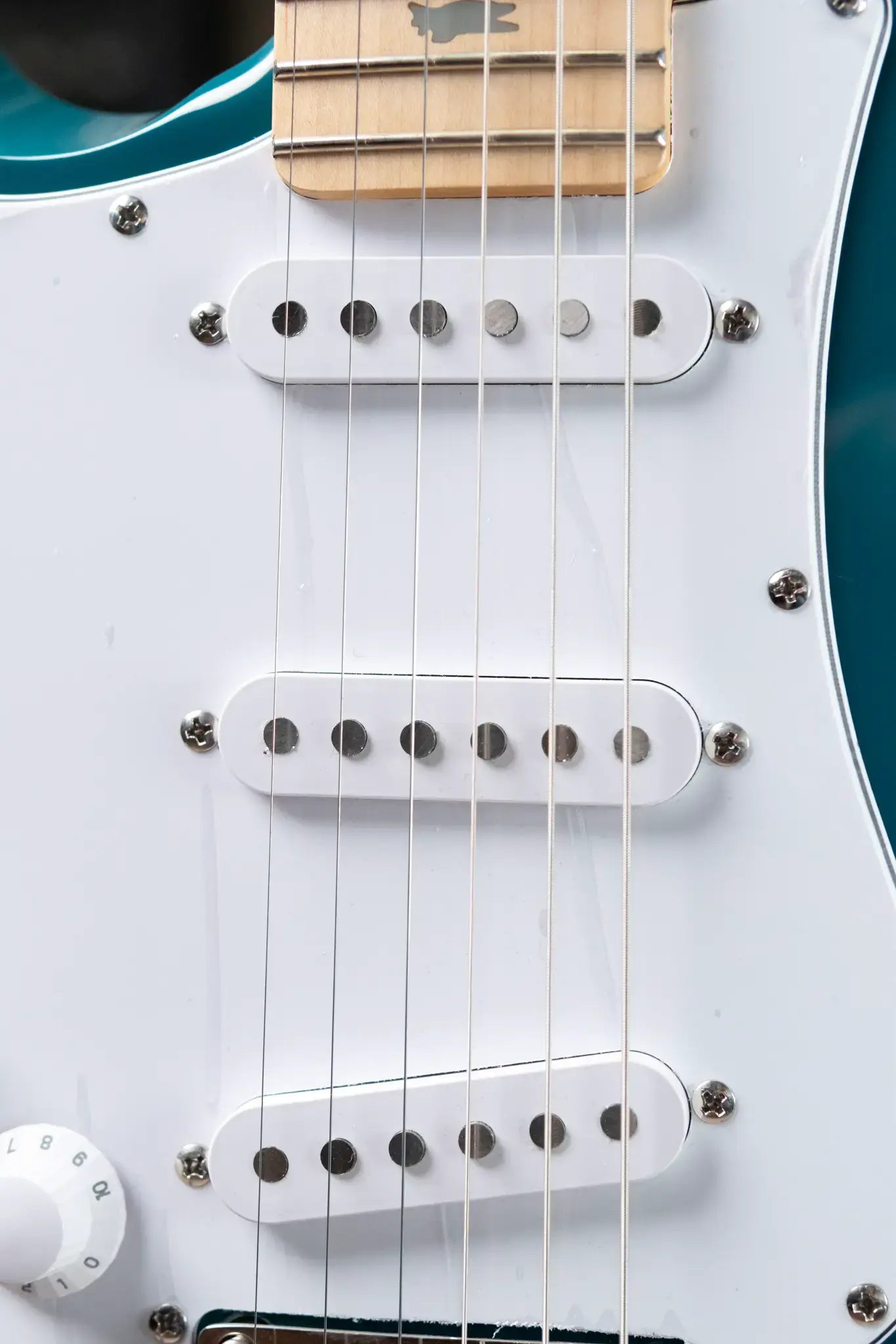 PRS SE Silver Sky Left-Handed Electric Guitar - Nylon Blue with Gig Bag