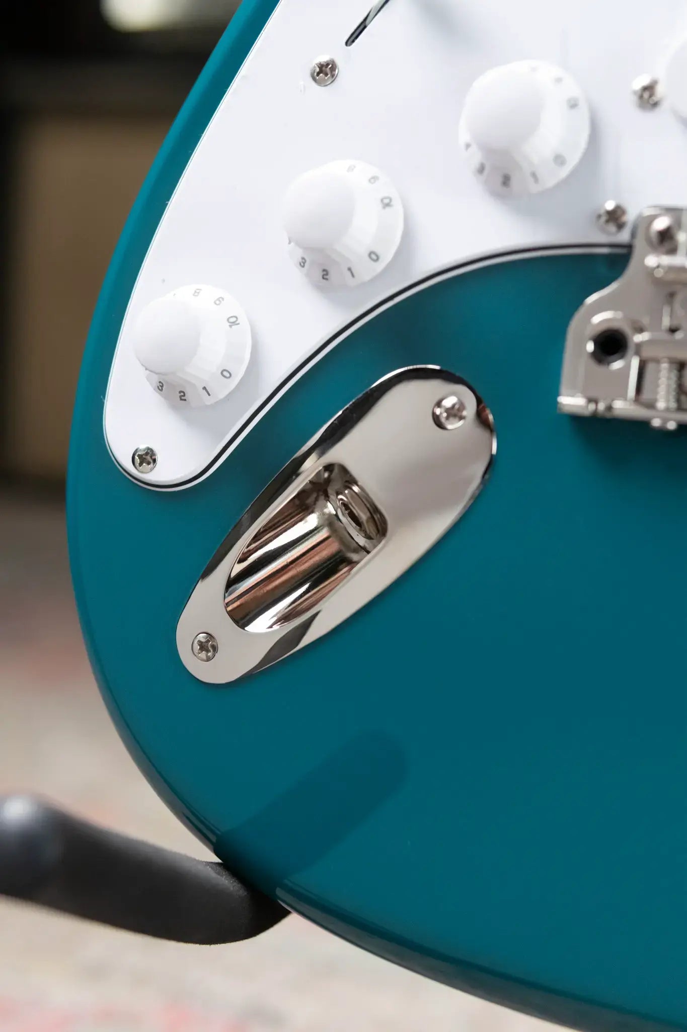 PRS SE Silver Sky Left-Handed Electric Guitar - Nylon Blue with Gig Bag