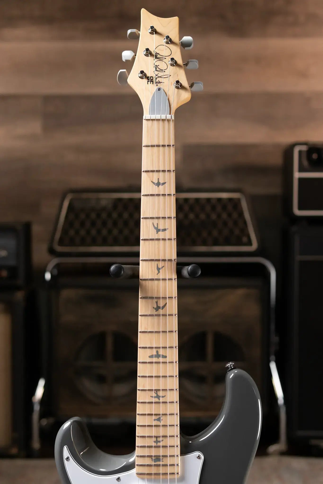 PRS SE Silver Sky Left-Handed - Overland Gray with Gig Bag