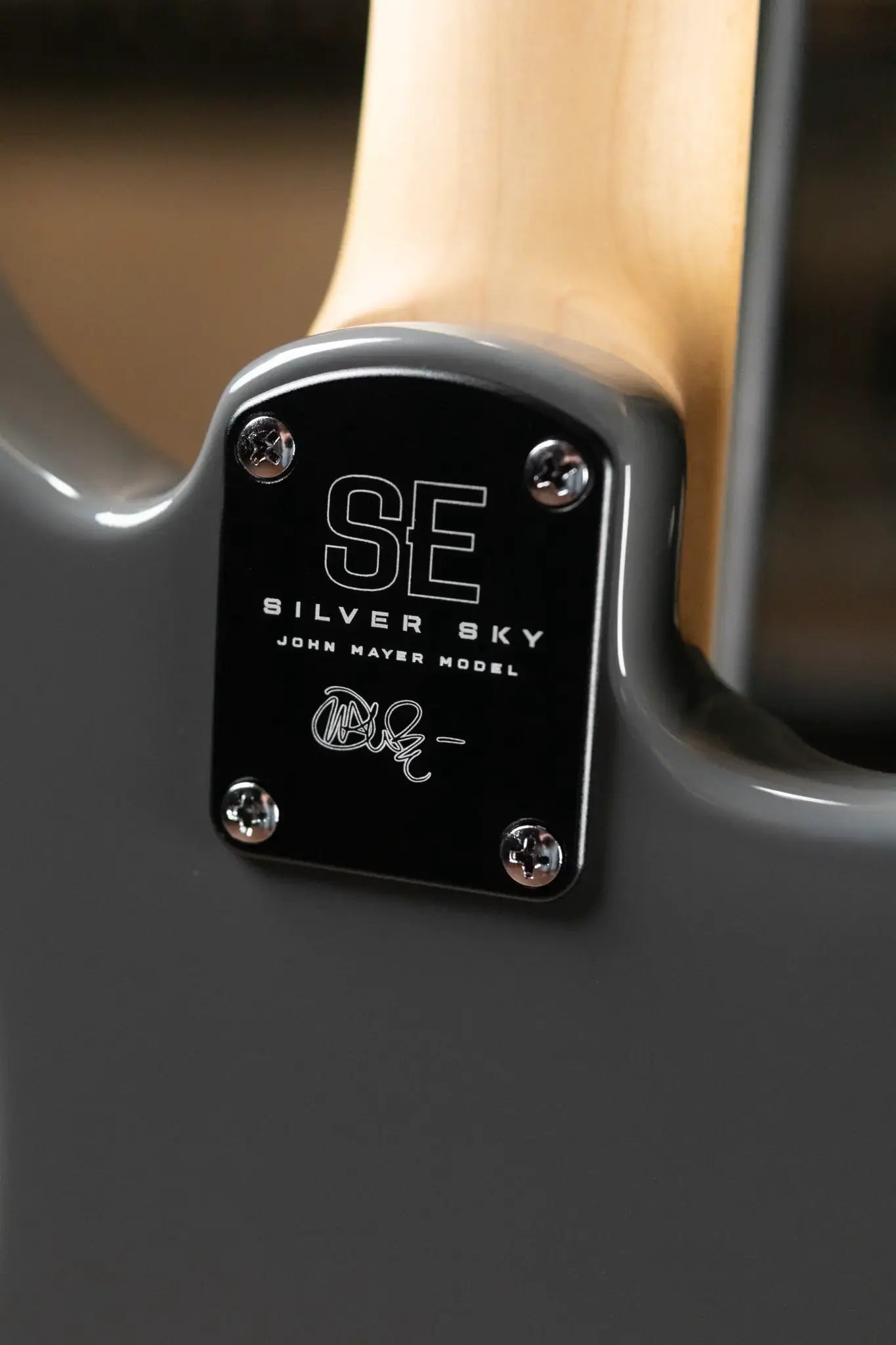 PRS SE Silver Sky Left-Handed - Overland Gray with Gig Bag