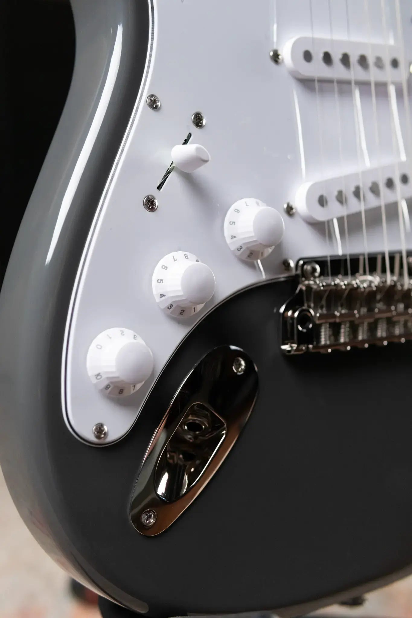 PRS SE Silver Sky Left-Handed - Overland Gray with Gig Bag