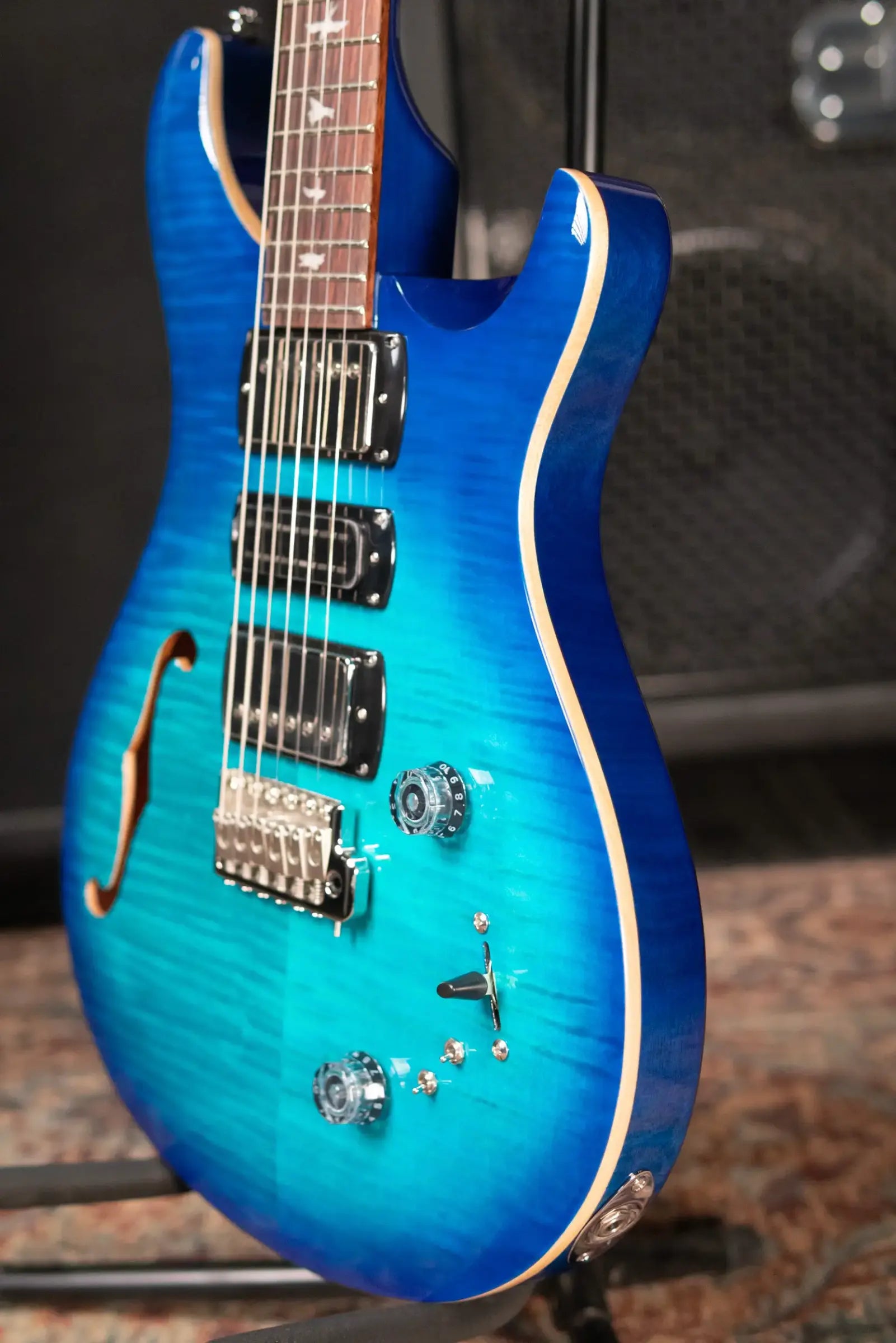 PRS SE Special Semi-Hollow Electric Guitar - Lake Blue with Gig Bag