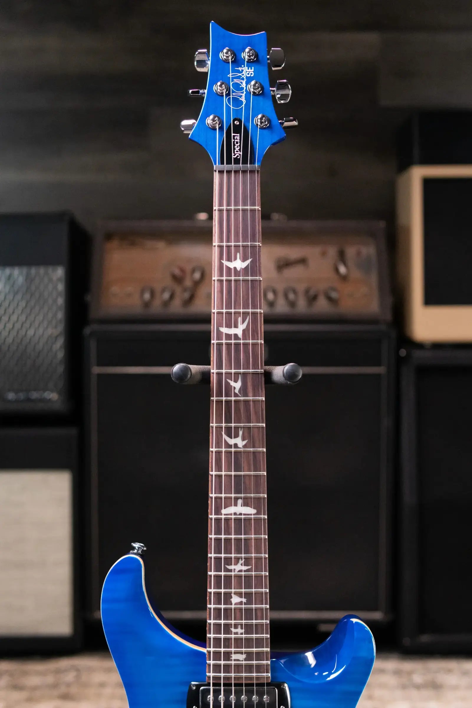PRS SE Special Semi-hollow Electric Guitar - Lake Blue with Gig Bag