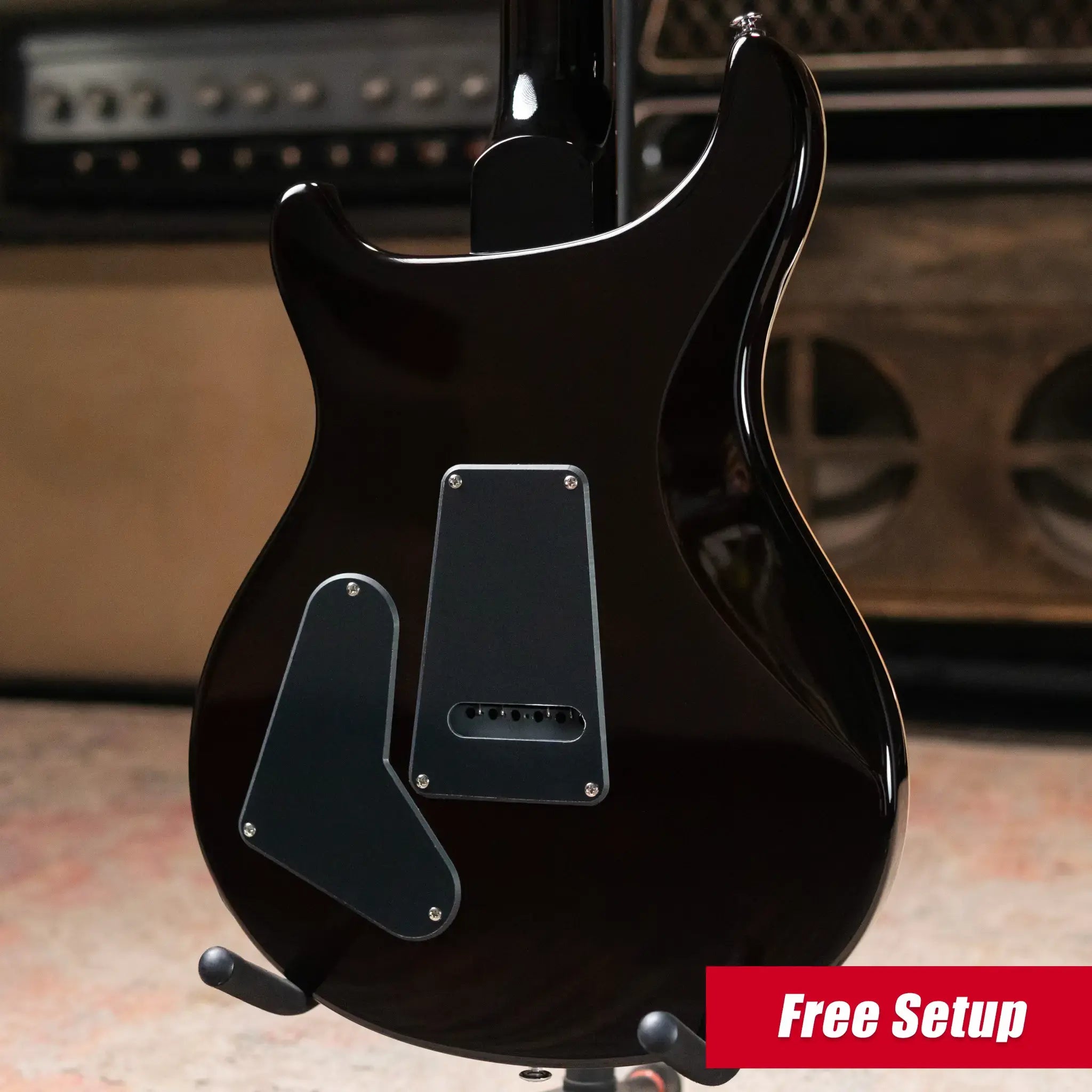 PRS SE Special Semi-hollow Electric Guitar - Orange Tiger Smokeburst with Gig Bag