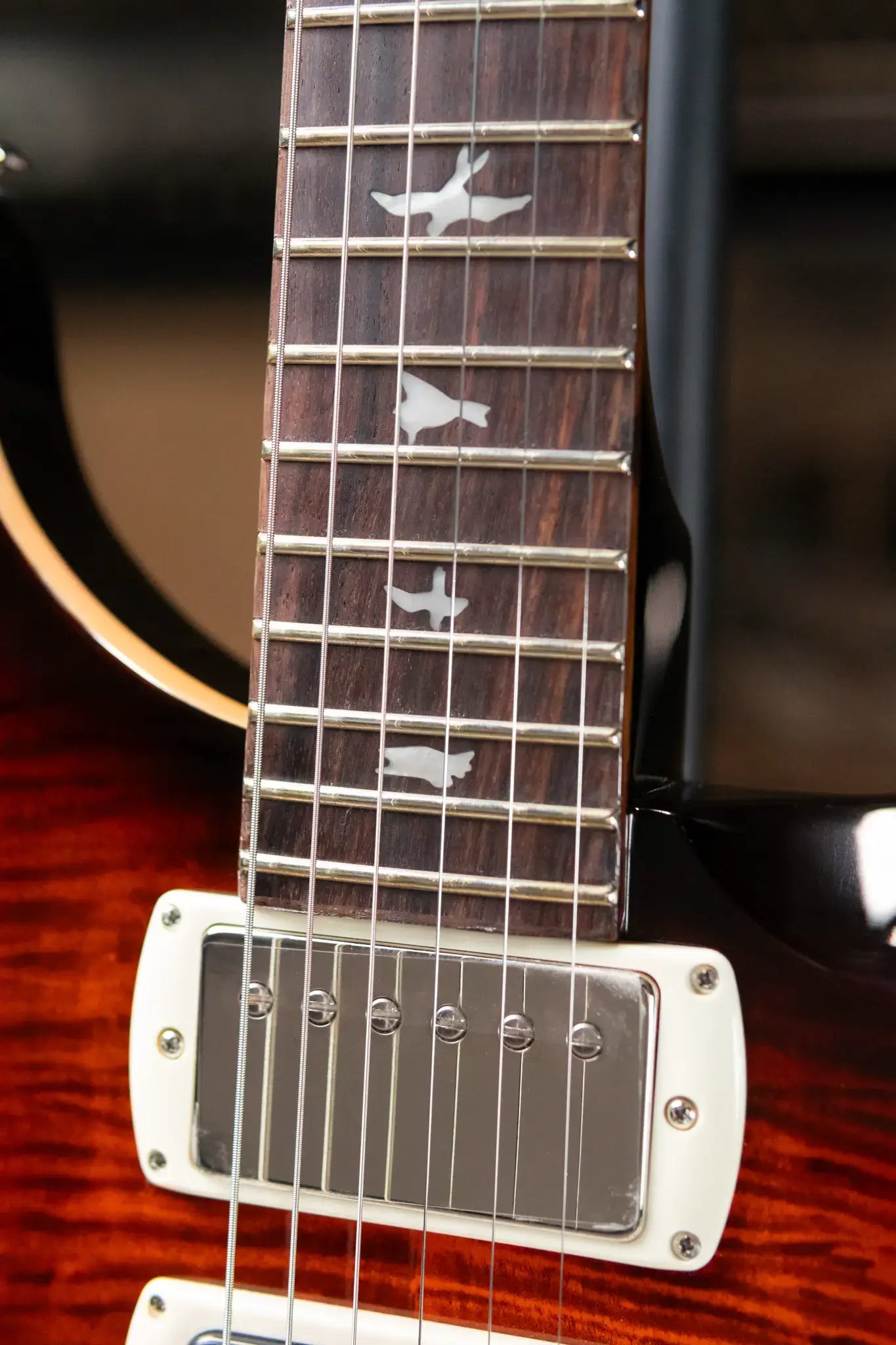 PRS SE Special Semi-hollow Electric Guitar - Orange Tiger Smokeburst with Gig Bag