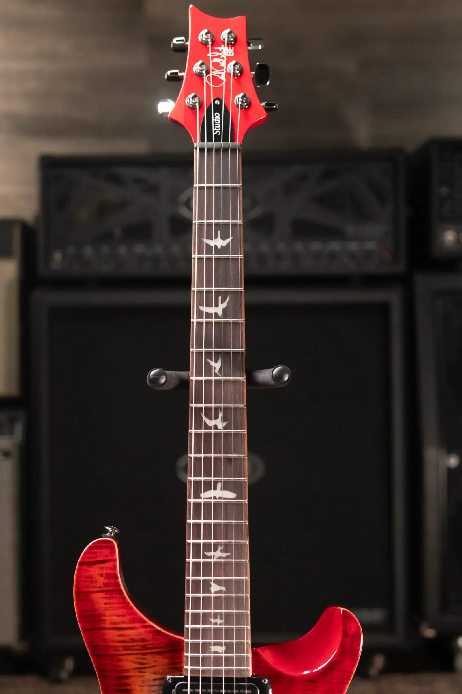 PRS SE Studio Electric Guitar - Charcoal Cherry Burst with Gig Bag