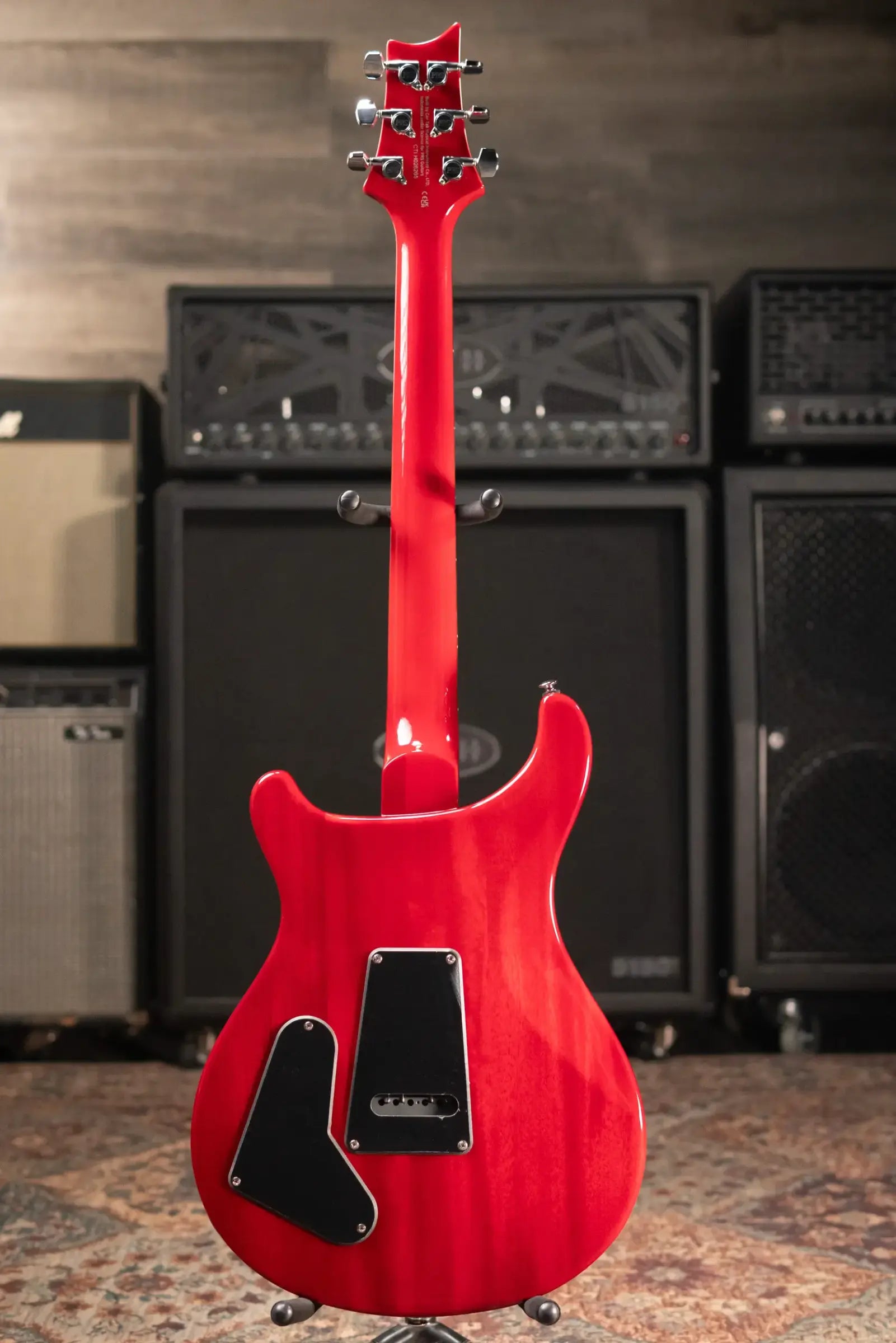 PRS SE Studio Electric Guitar - Charcoal Cherry Burst with Gig Bag