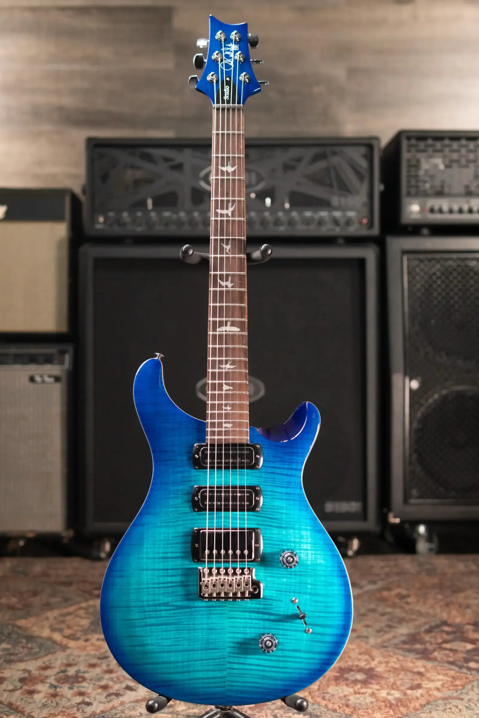 PRS SE Studio Electric Guitar - Lake Blue with Gig Bag