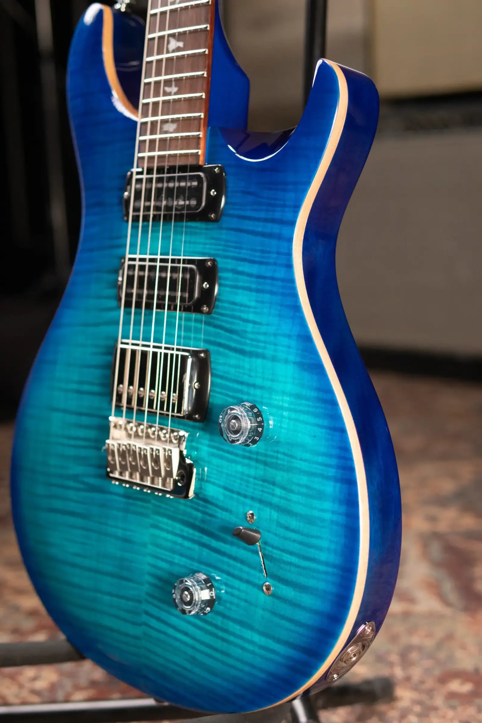 PRS SE Studio Electric Guitar - Lake Blue with Gig Bag