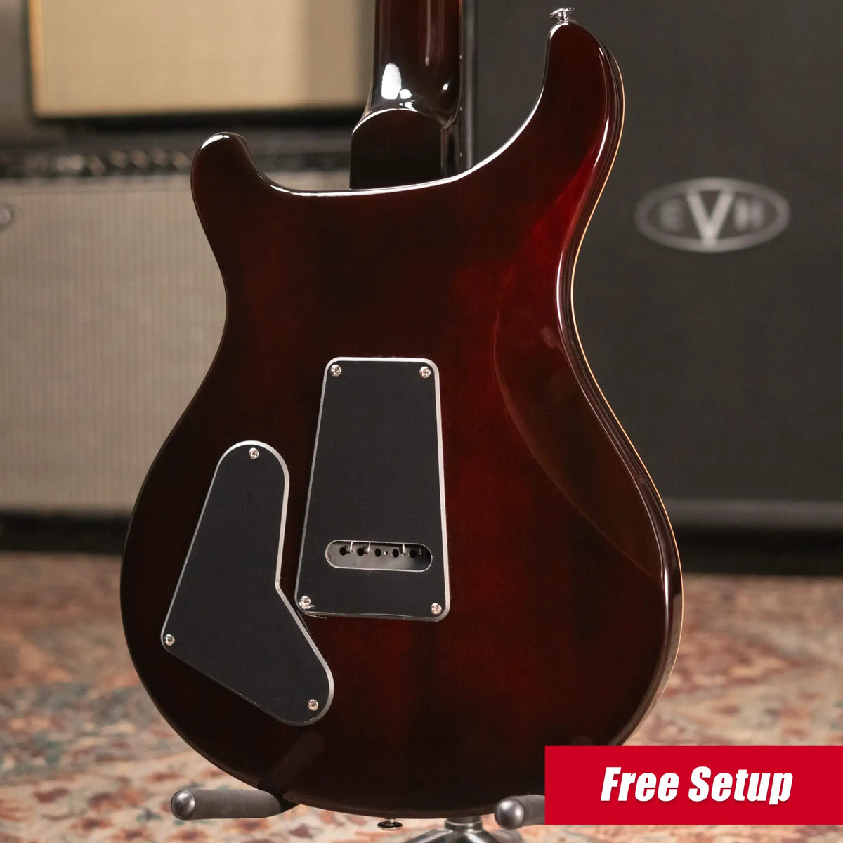 PRS SE Studio Electric Guitar - Orange Tiger Smokeburst with Gig Bag - Demo